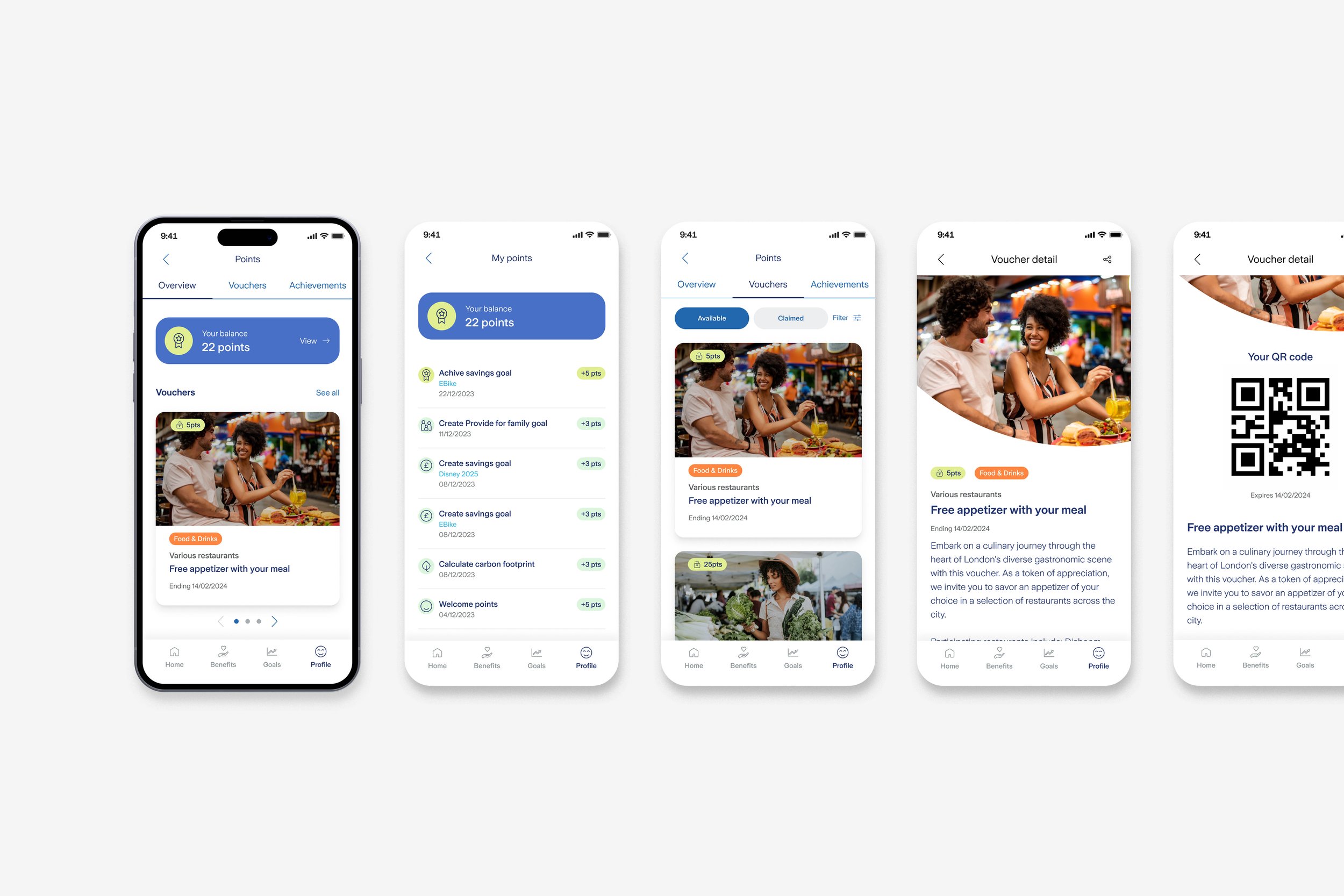 App rewards feature