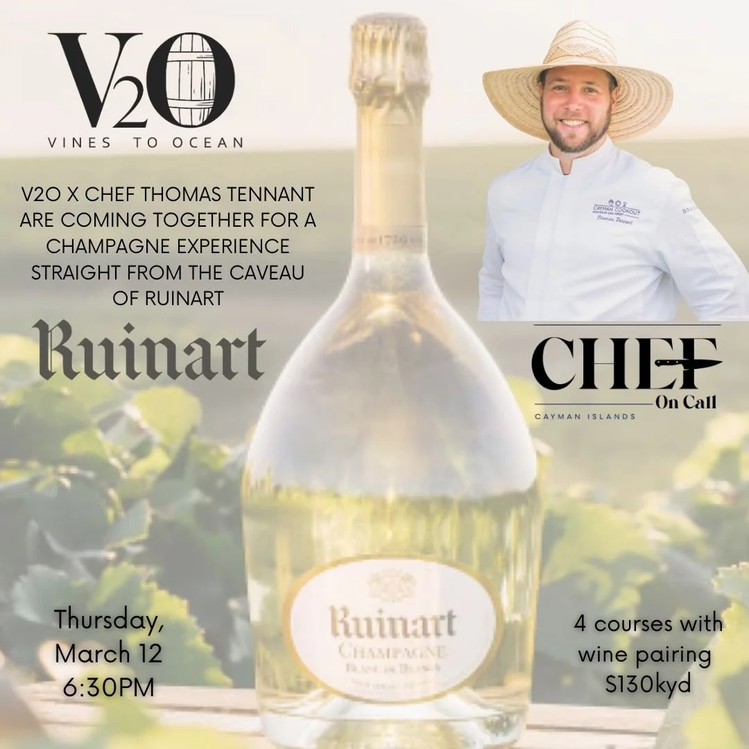 Wine & Dine: Champagne Ruinart with Chef Thomas Tennant
