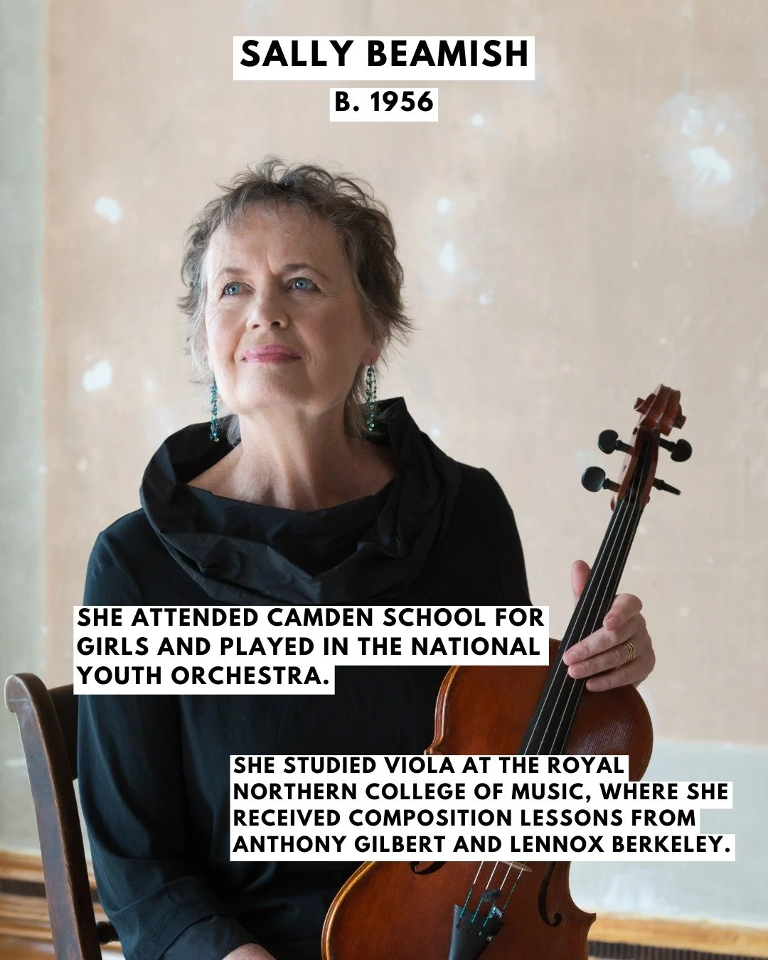 Kender du Sally Beamish? Hvis ikke s&aring; kan du h&oslash;re hendes fjerde strygekvartet d. 15 april i Silkeborg kl. 19.30 ☀️

----

Do you know Sally Beamish? If not, then you can hear her fourth string quartet on April 15 in Silkeborg at 7:30 PM 