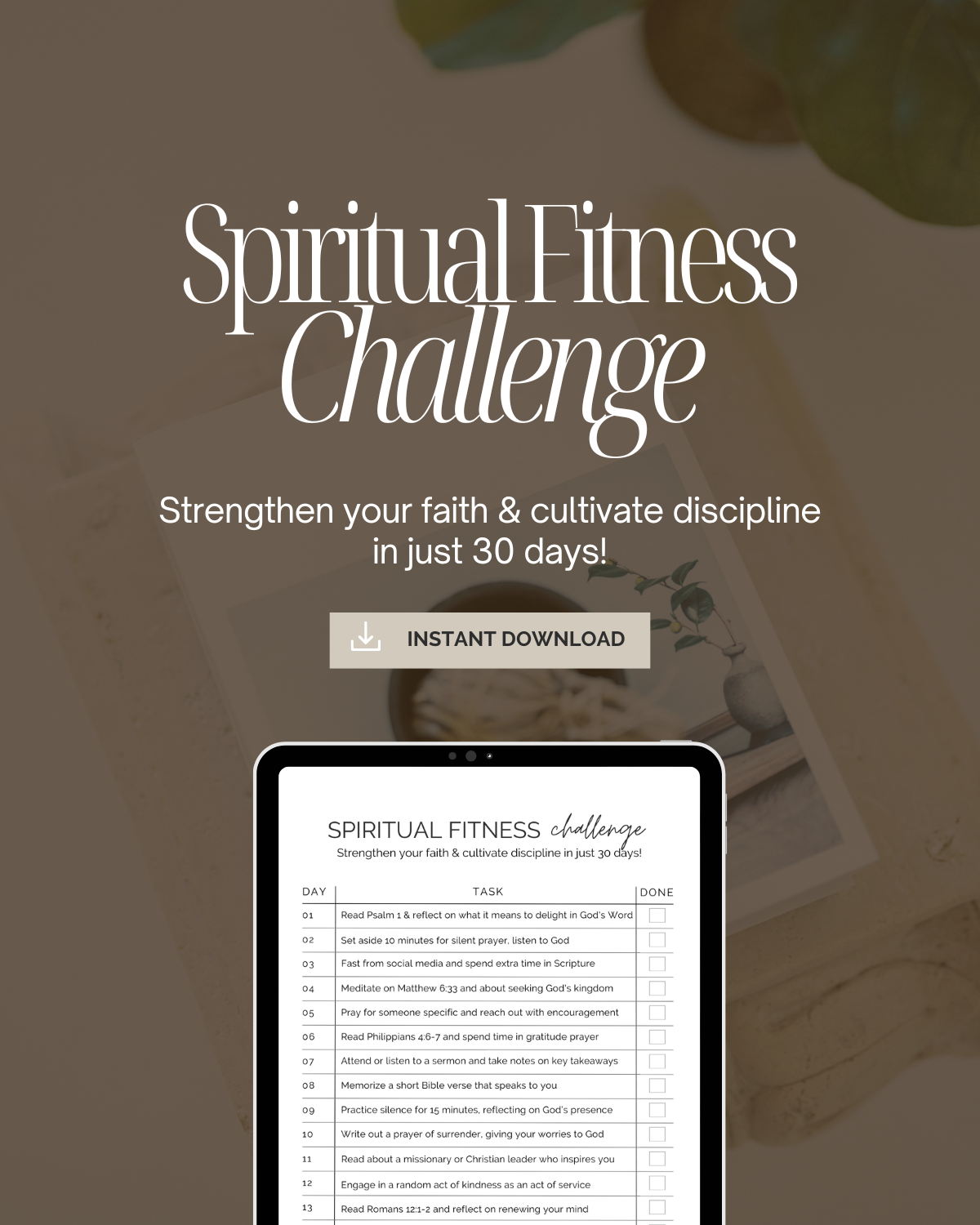 30-Day Spiritual Fitness Challenge