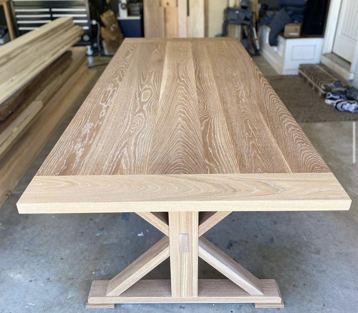 white oak table 