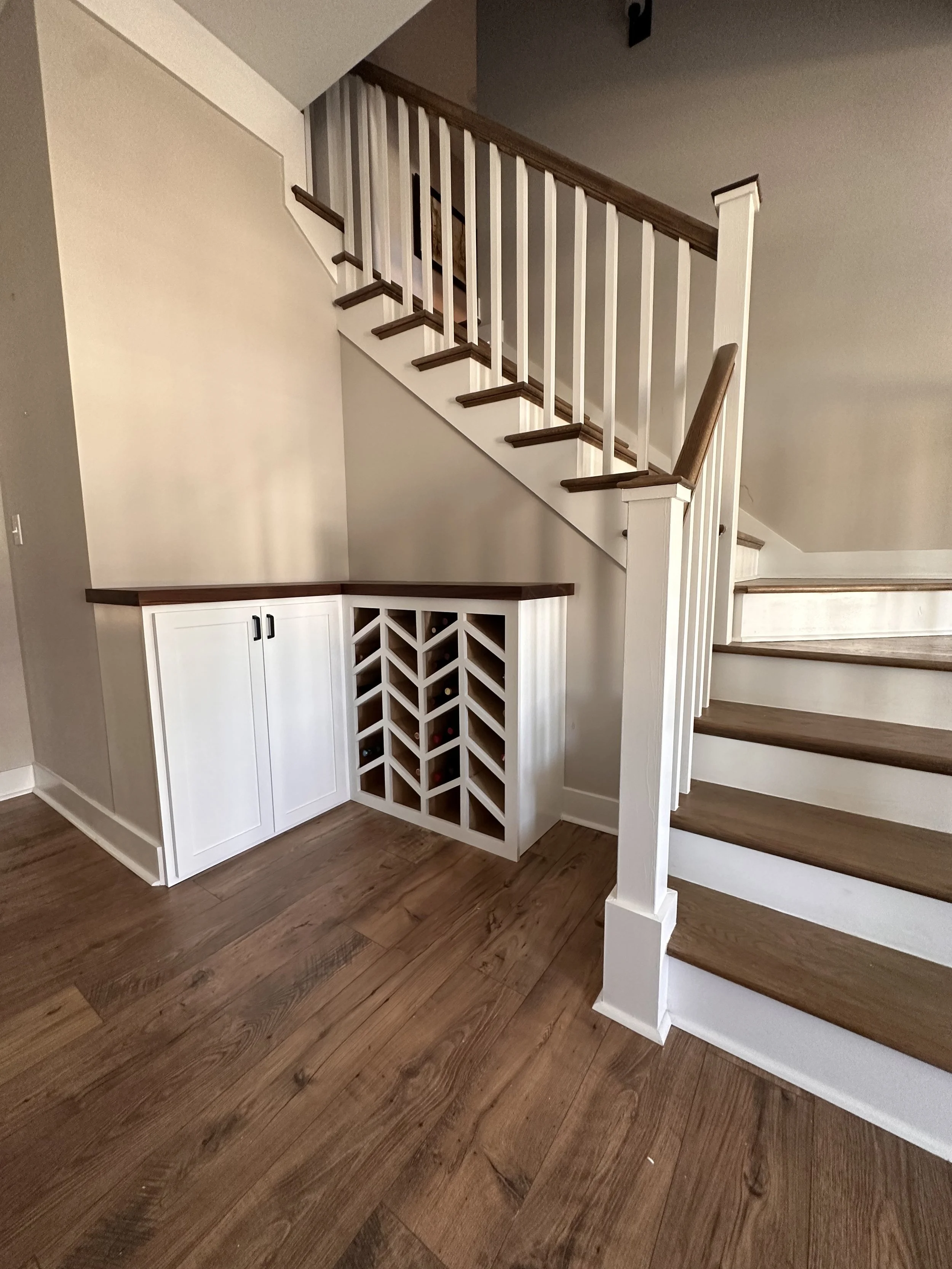 Entryway Cabinet w/ Wine Storage