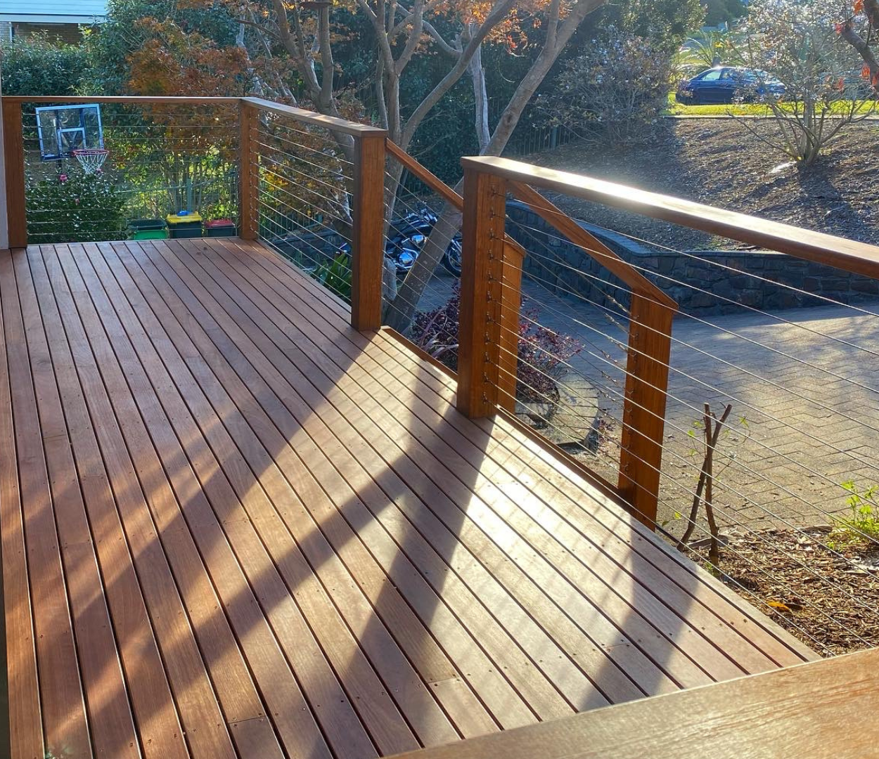 blackbutt decking Wollongong