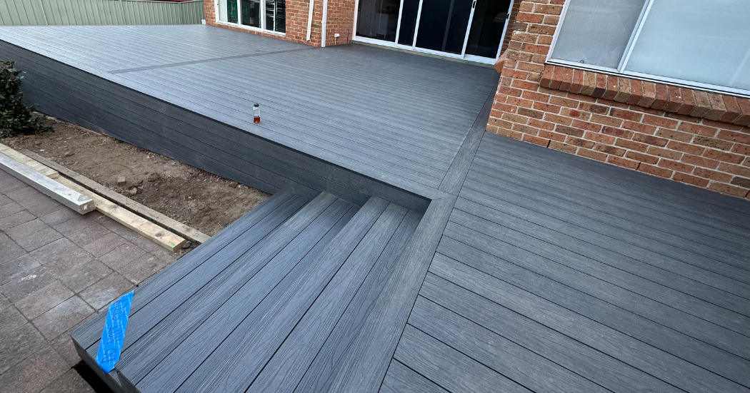 Composite deck which is suited for the climate in NSW, Wollongong and Sydney