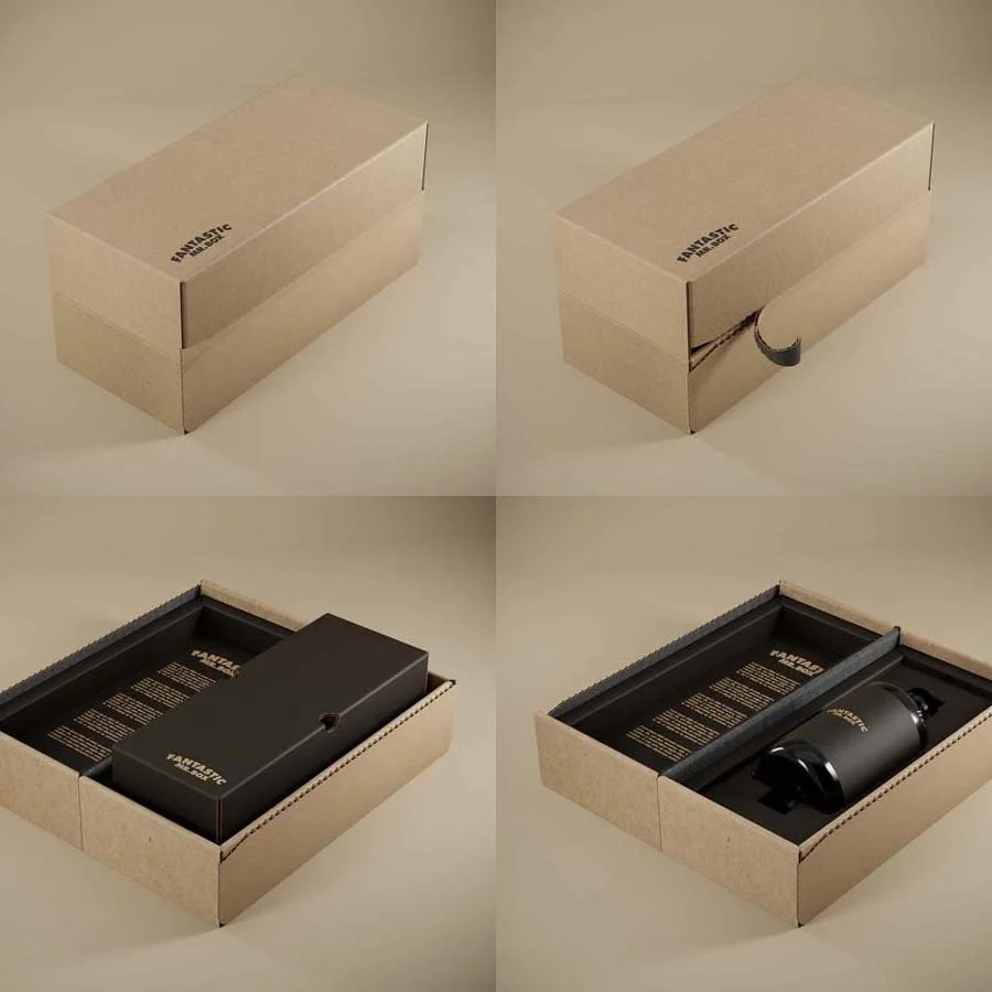 The Dog's Bo***x ecommerce whisky boxopening experience featuring tear-strip and protective fitment