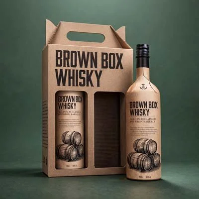 CaddyPack festival carrier for spirits cans, water-resistant board, shoulder carry by Fantastic Mr Box