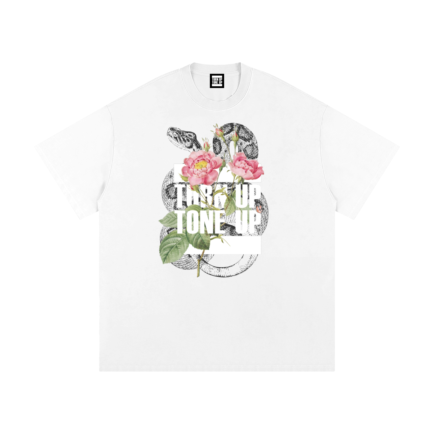 URBAN BLOOM | HEAVY WEIGHT TEE | SNAKE