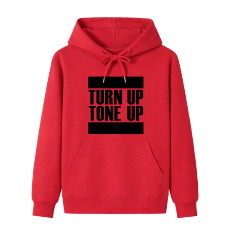 ORIGINAL CLASSIC HOODIE | RED | BLACK LOGO