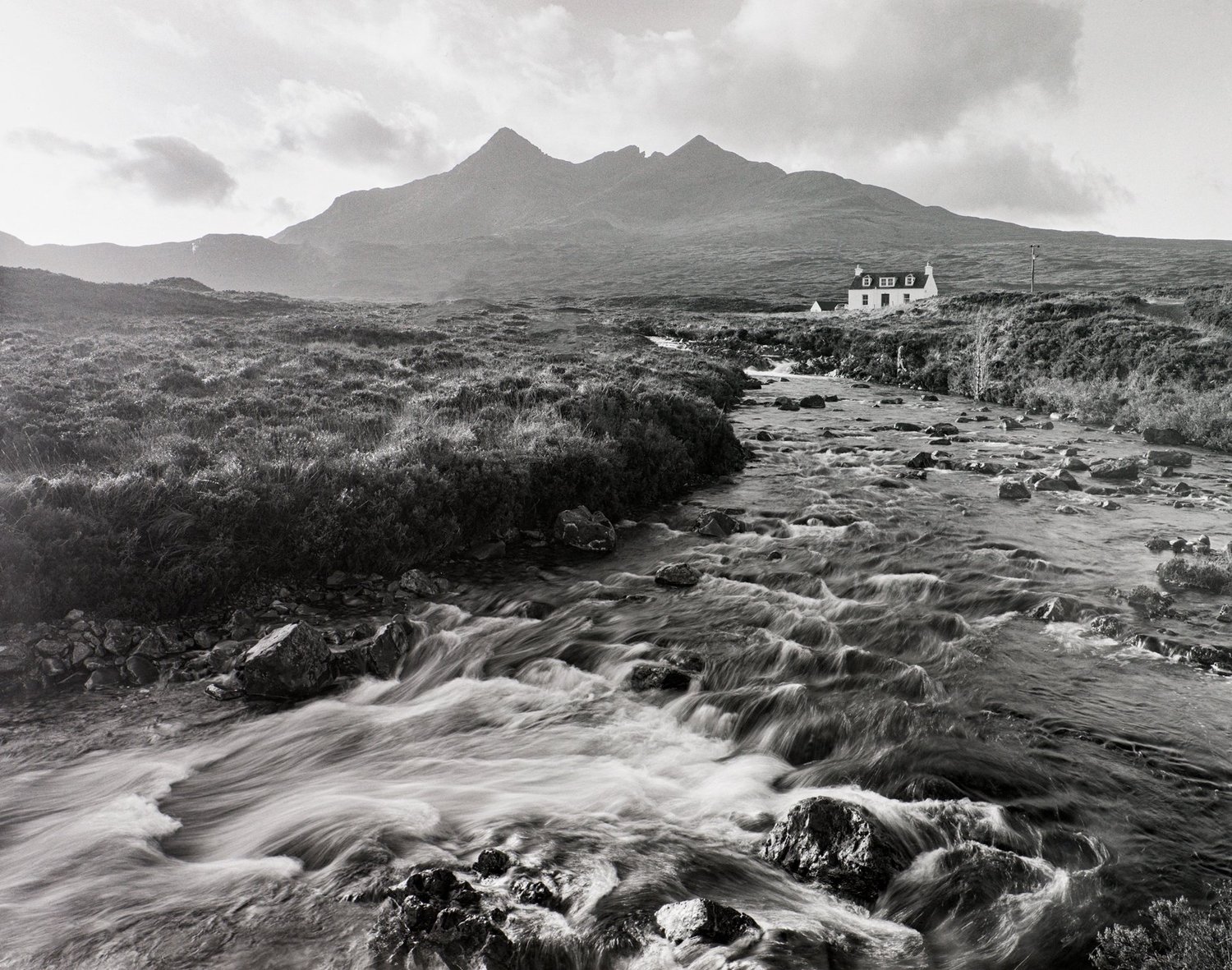 Landscape Intrepid 4x5 Allt Dearg Cottage — Lee Metcalfe Landscape