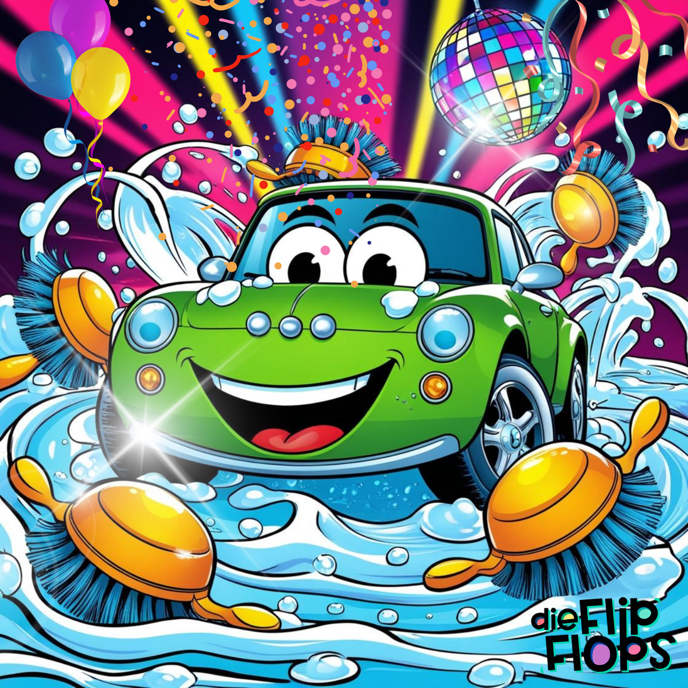 Die Flip Flops - Party in der Waschanlage