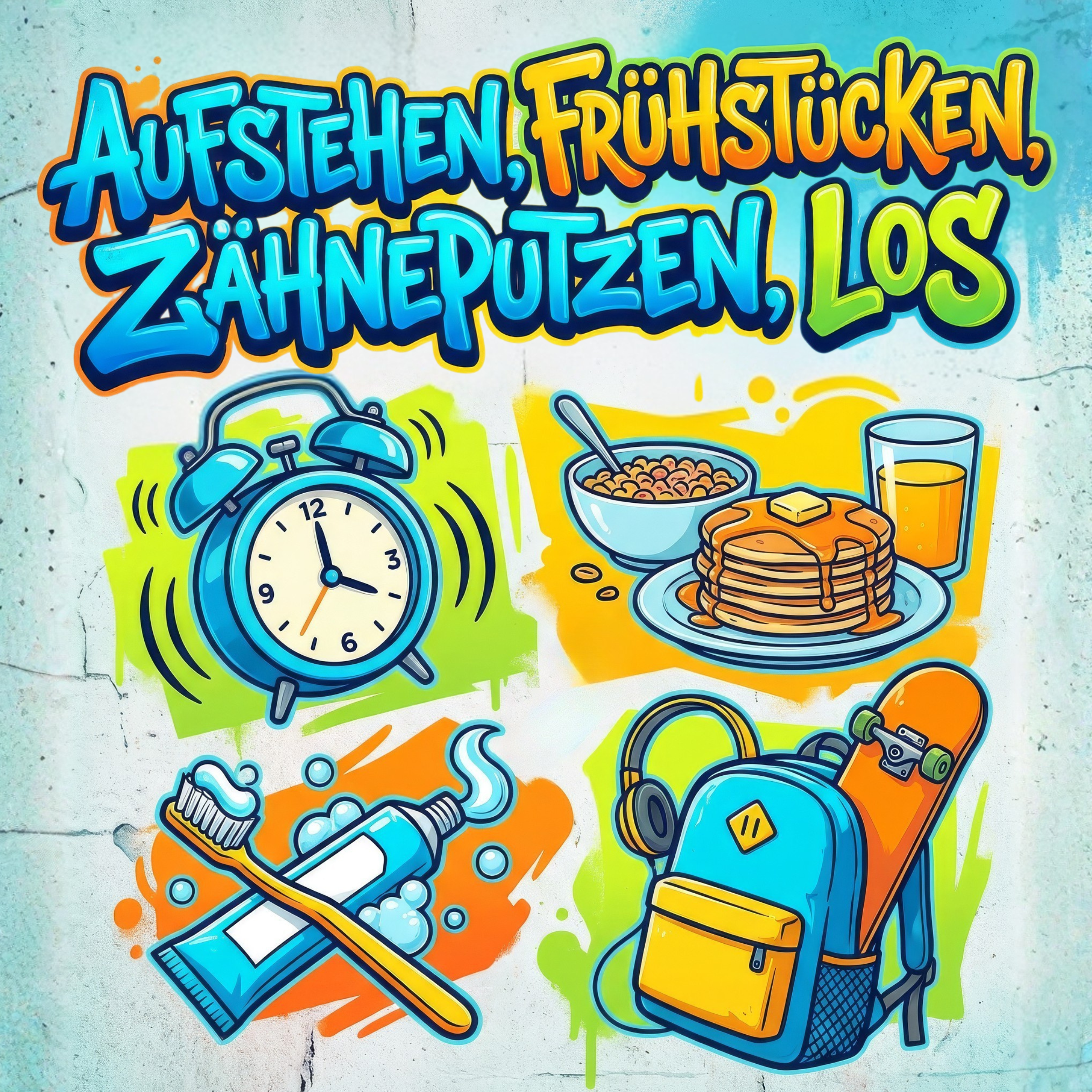 Die Flip Flops - Aufstehen, Frühstücken, Zähneputzen, Los