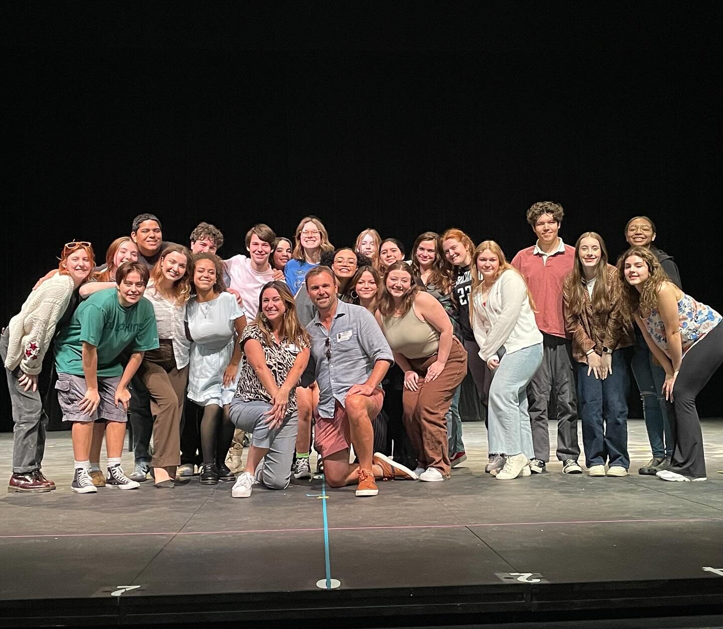 A huge thank you to DP Theatre Magnet Alum Courtney LePage and her husband Tony for joining us today and workshopping pieces and leading a discussion of the industry with our students. Courtney shared her experience as a casting director and Tony sha
