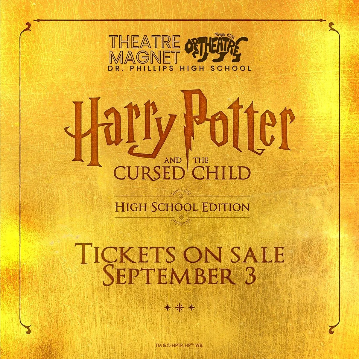 Next week! Head to www.dphstheatre.com to grab your tickets!