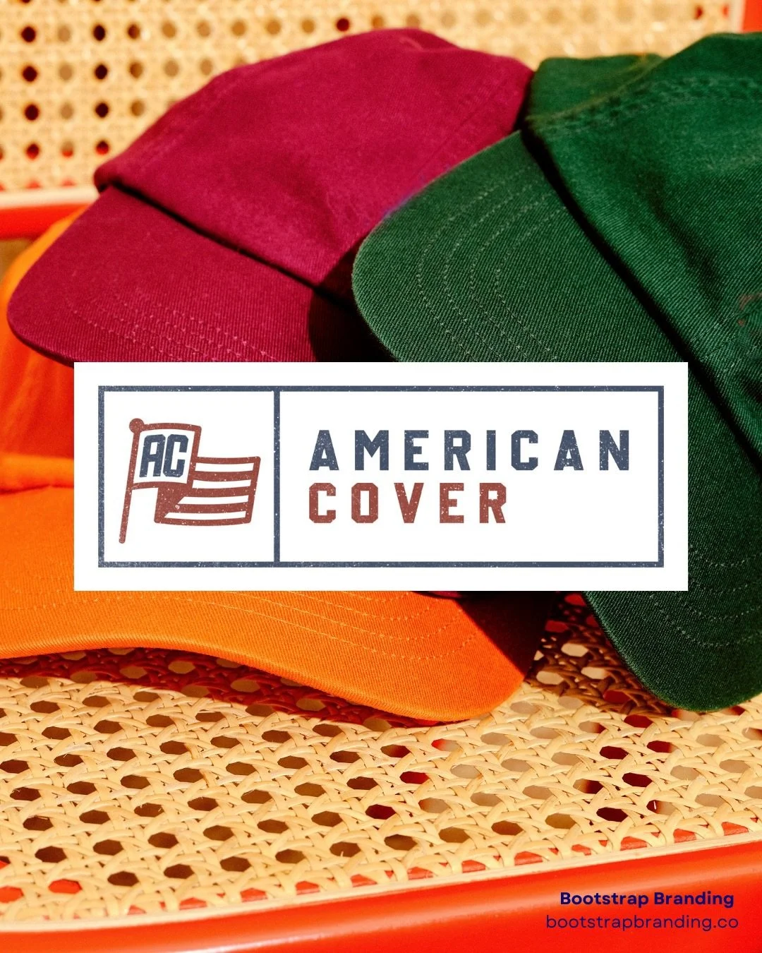 Recent logo design work for the cap brand, American Cover. Scroll through and comment your favorite below. 🧢