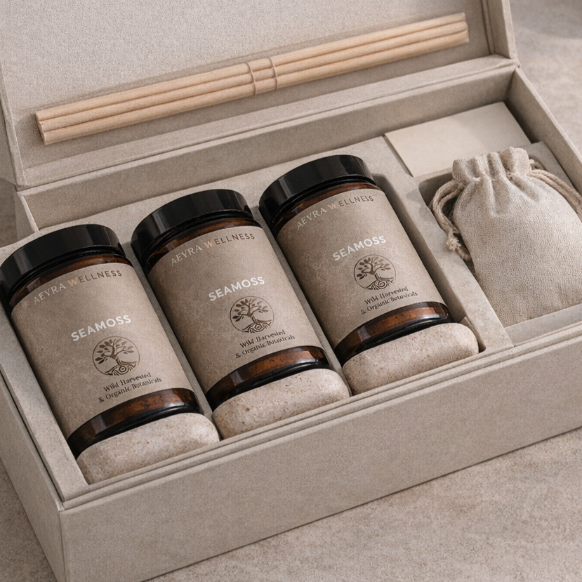 AEVRA Wellness | Supplements & Cosmetics | Brand identity, Web development & design 