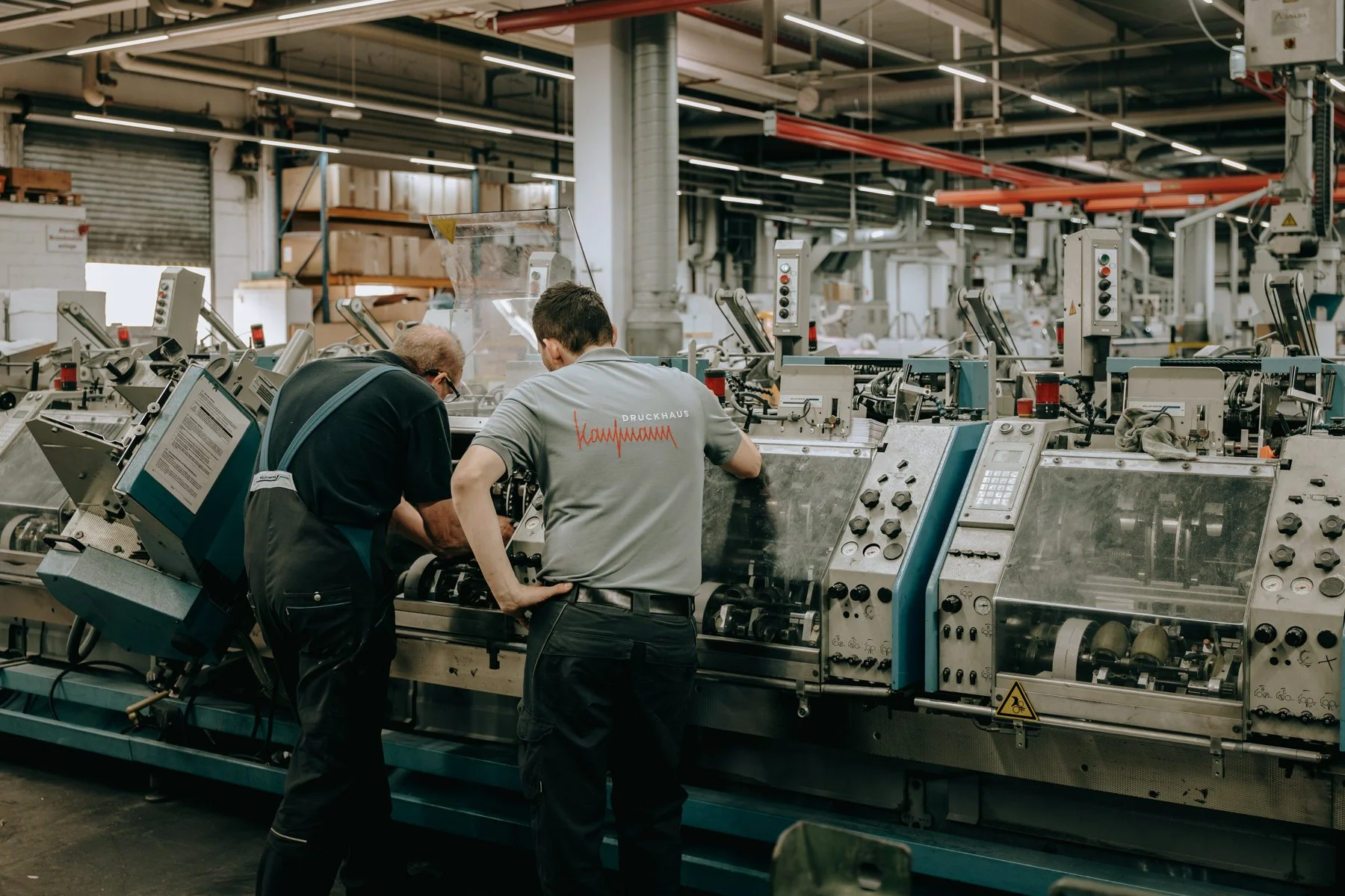 Druckhaus Kaufmann in Lahr Dokumentation / Fotoreportage Medienerzeugnisse 