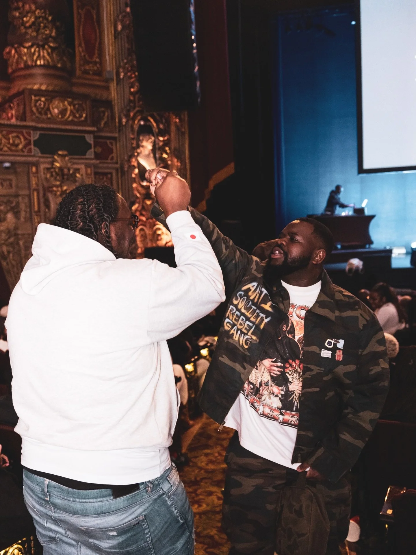 A few flicks from our Kings Theatre showcase in Brooklyn

This is the biggest stage, biggest crowd with nearly 2,000 in attendance, and the biggest poetry showcase in the country!!! 

Brooklyn popped out and showed out. A time was had and these pics 