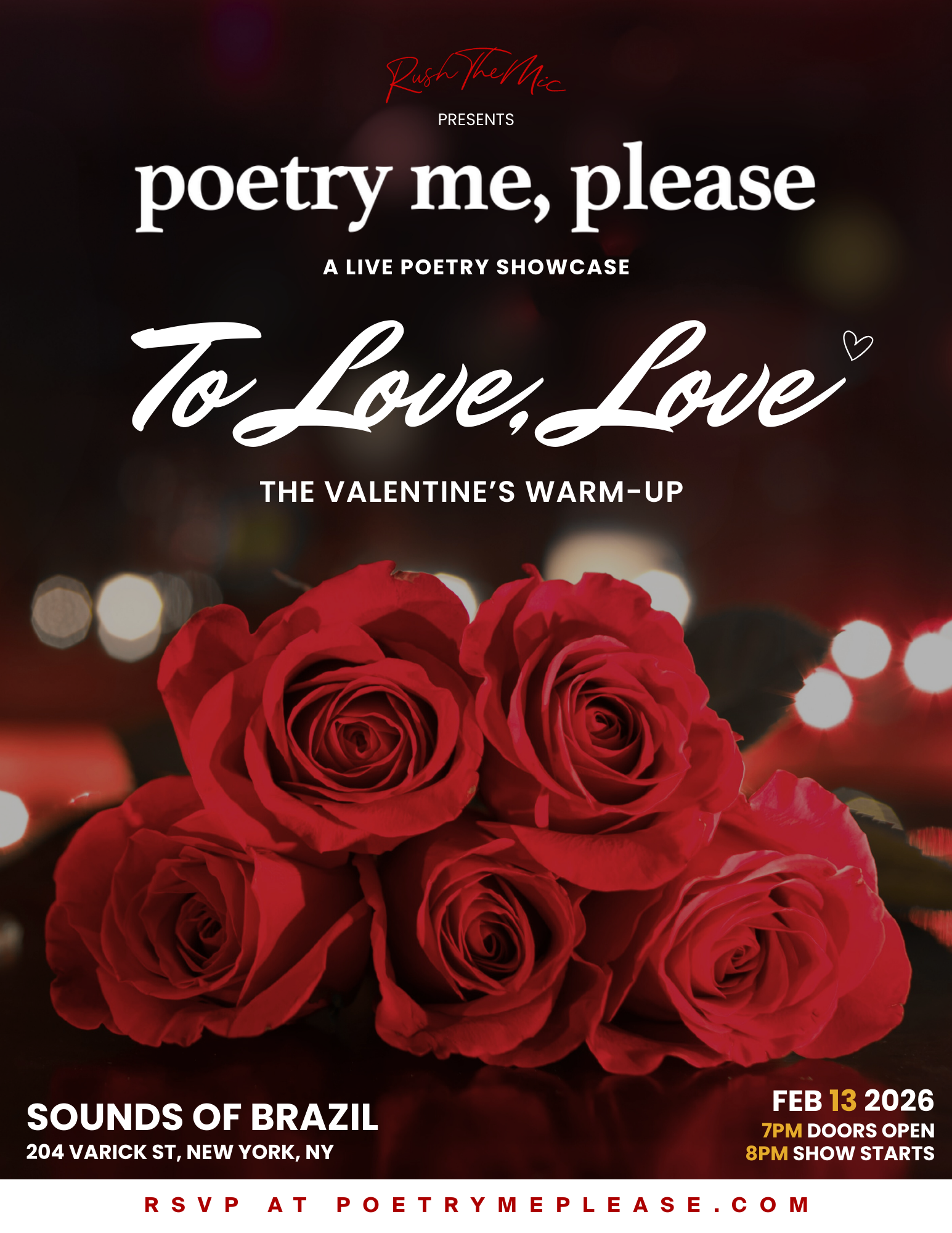 Jan 16th Showcase at SOB's NYC