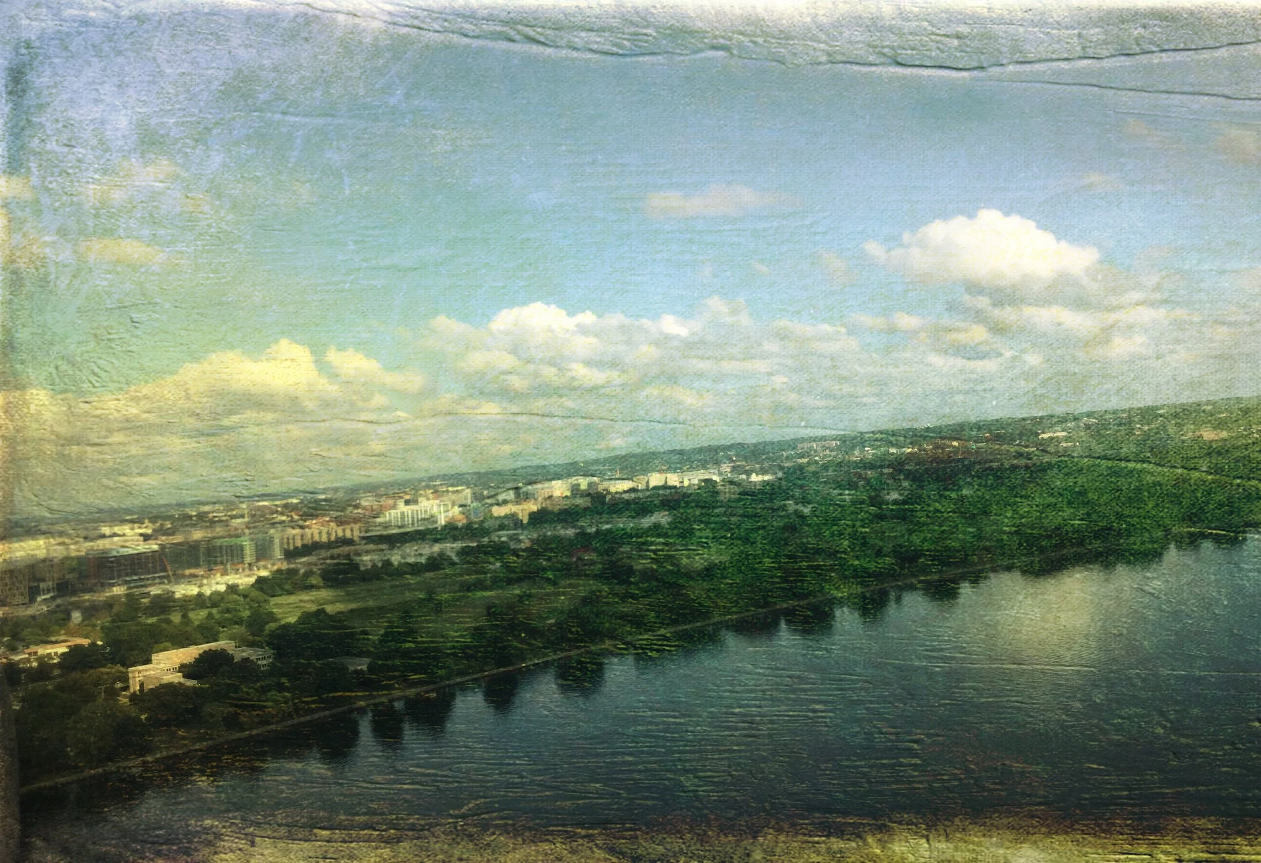 "Landing over the Potomac" 2018