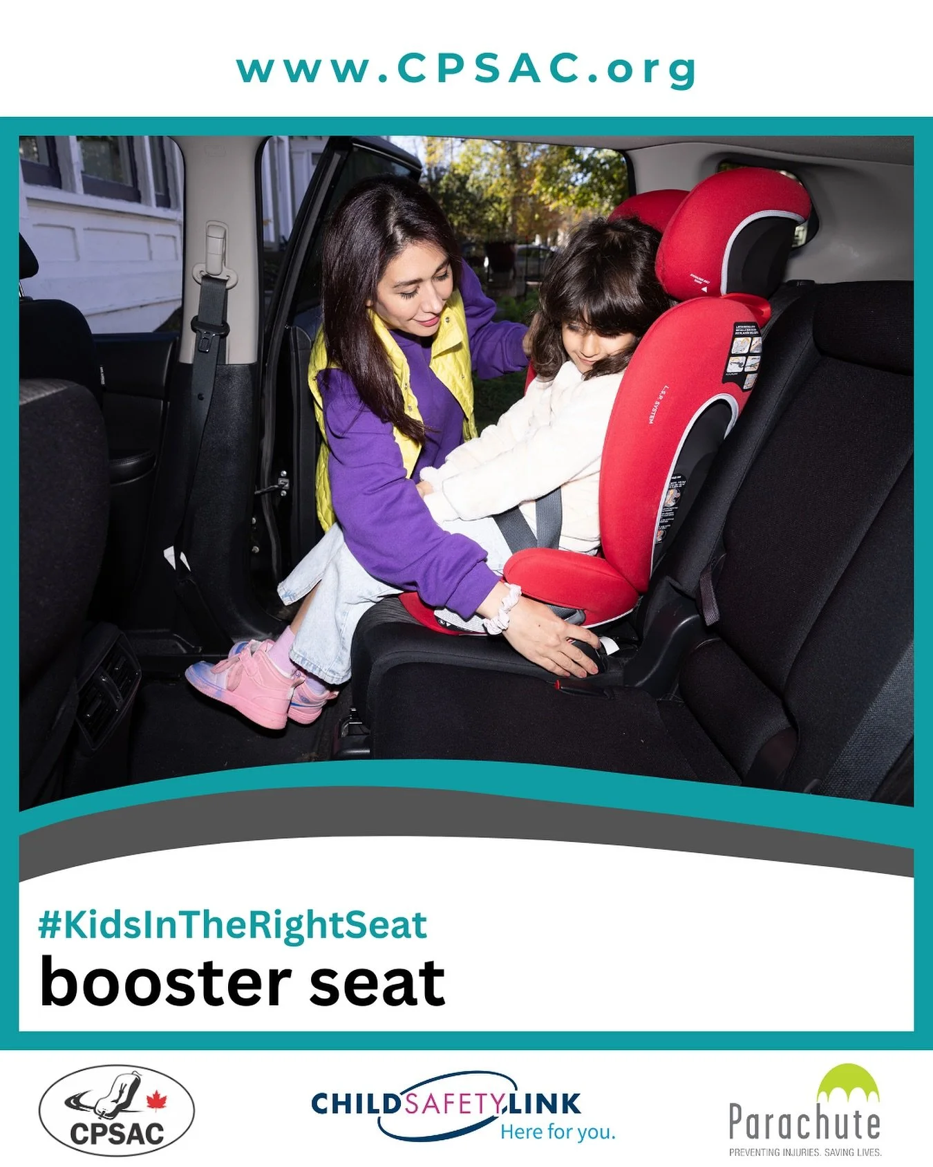 Is your child ready to go into a high back booster seat?

If they are at least 40lbs, at least 5 years old, they can sit correctly for the entire trip (no slouching, leaning, playing with the shoulder belt, etc) and the car has a shoulder lap belt th