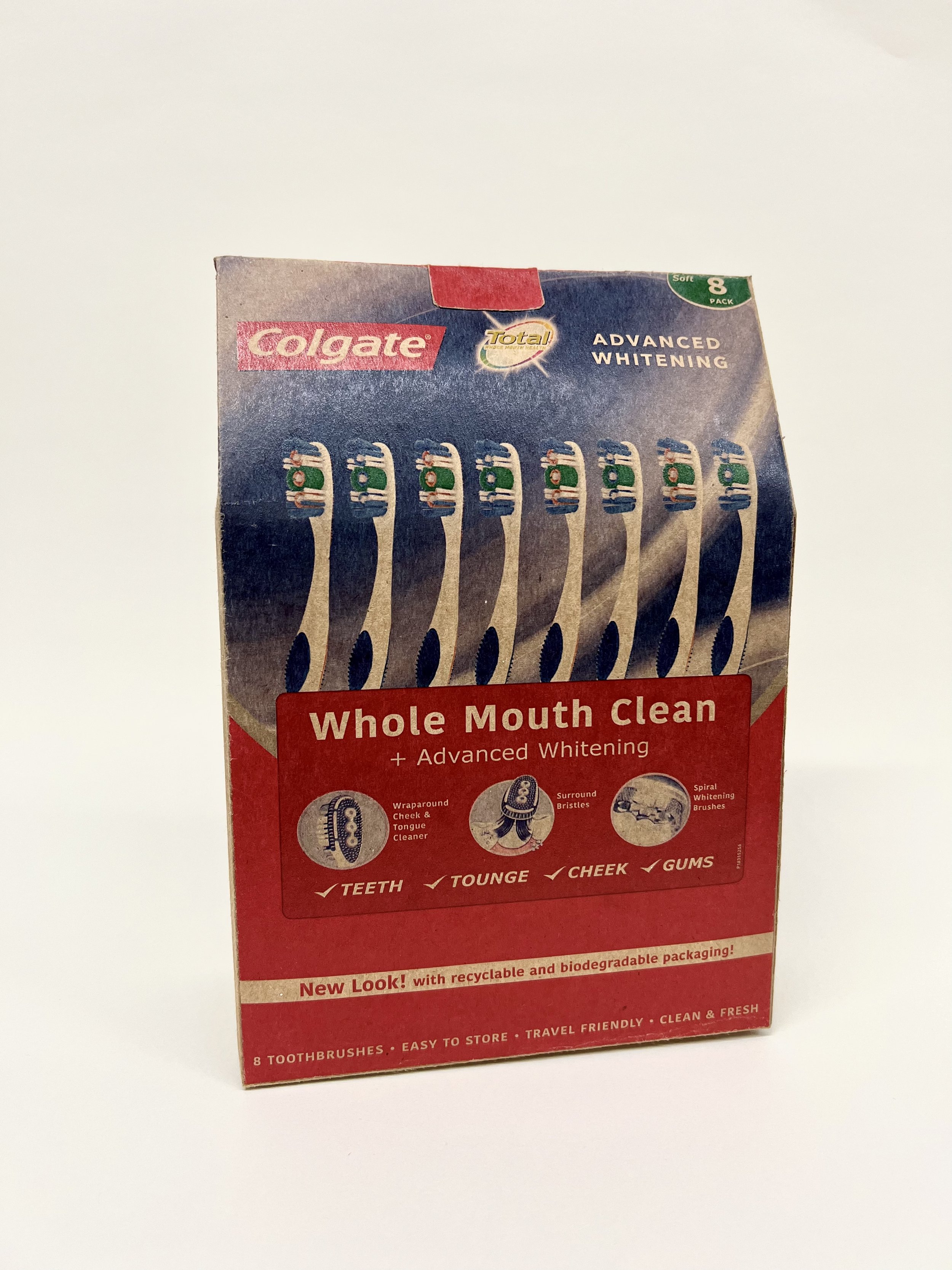 Colgate Packaging Rework; Final Printed and Constructed Design