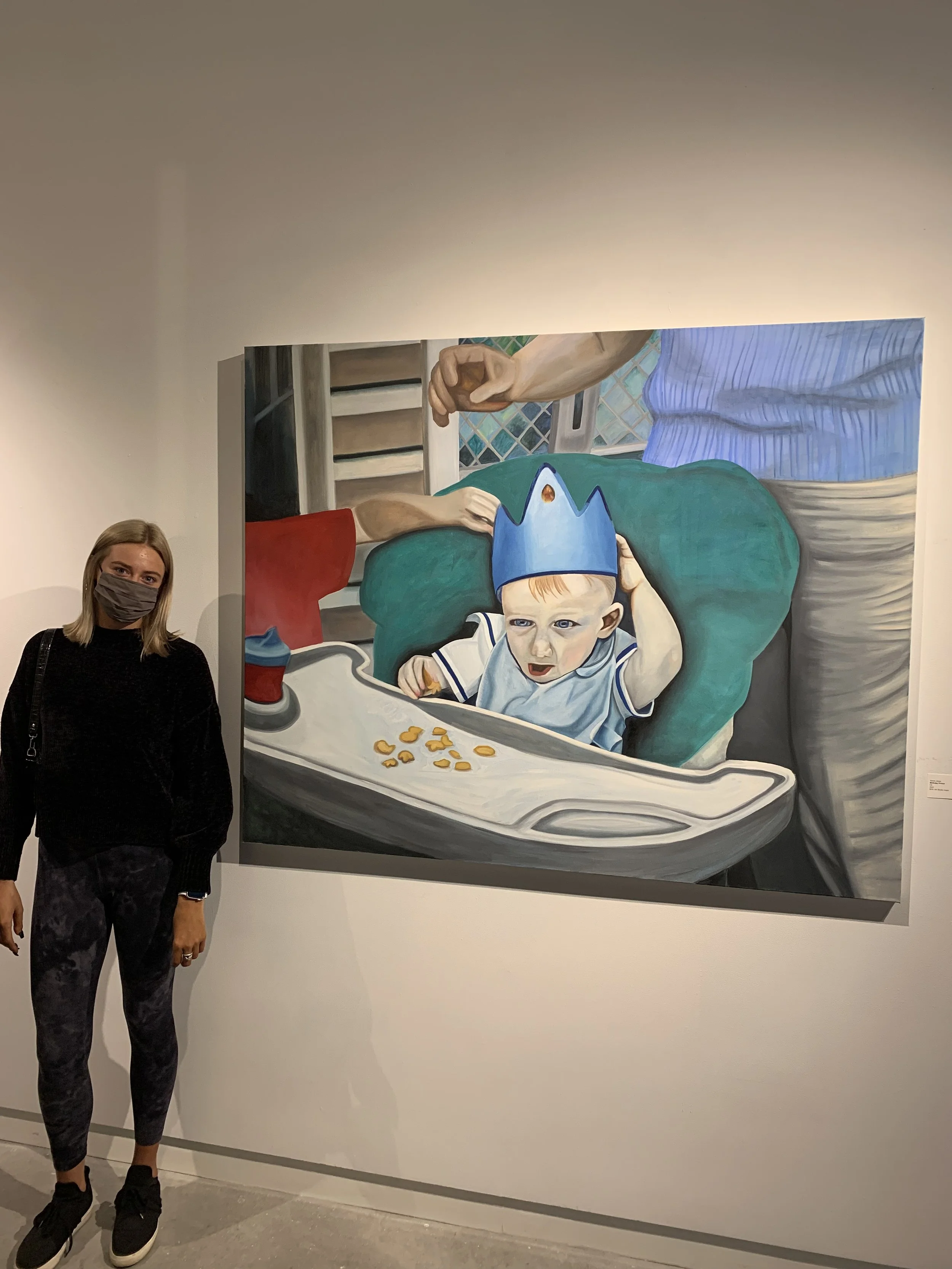 Birthday Prince at the Carrey Ellis Exhibition 2021