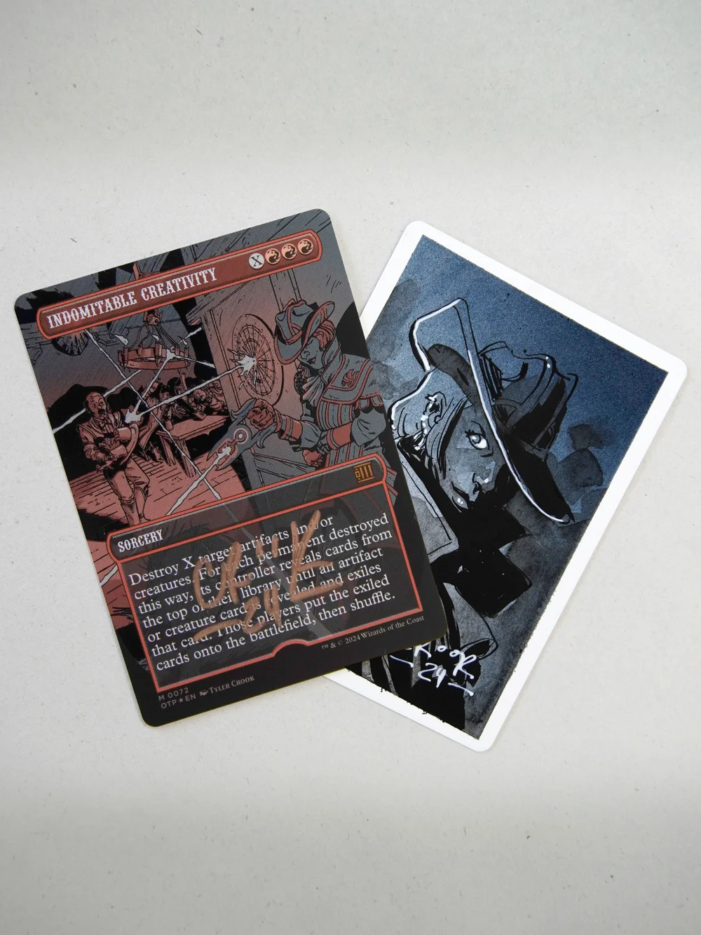 MTG Artist Proof: Indomitable Creativity  Mr Tyler Crook