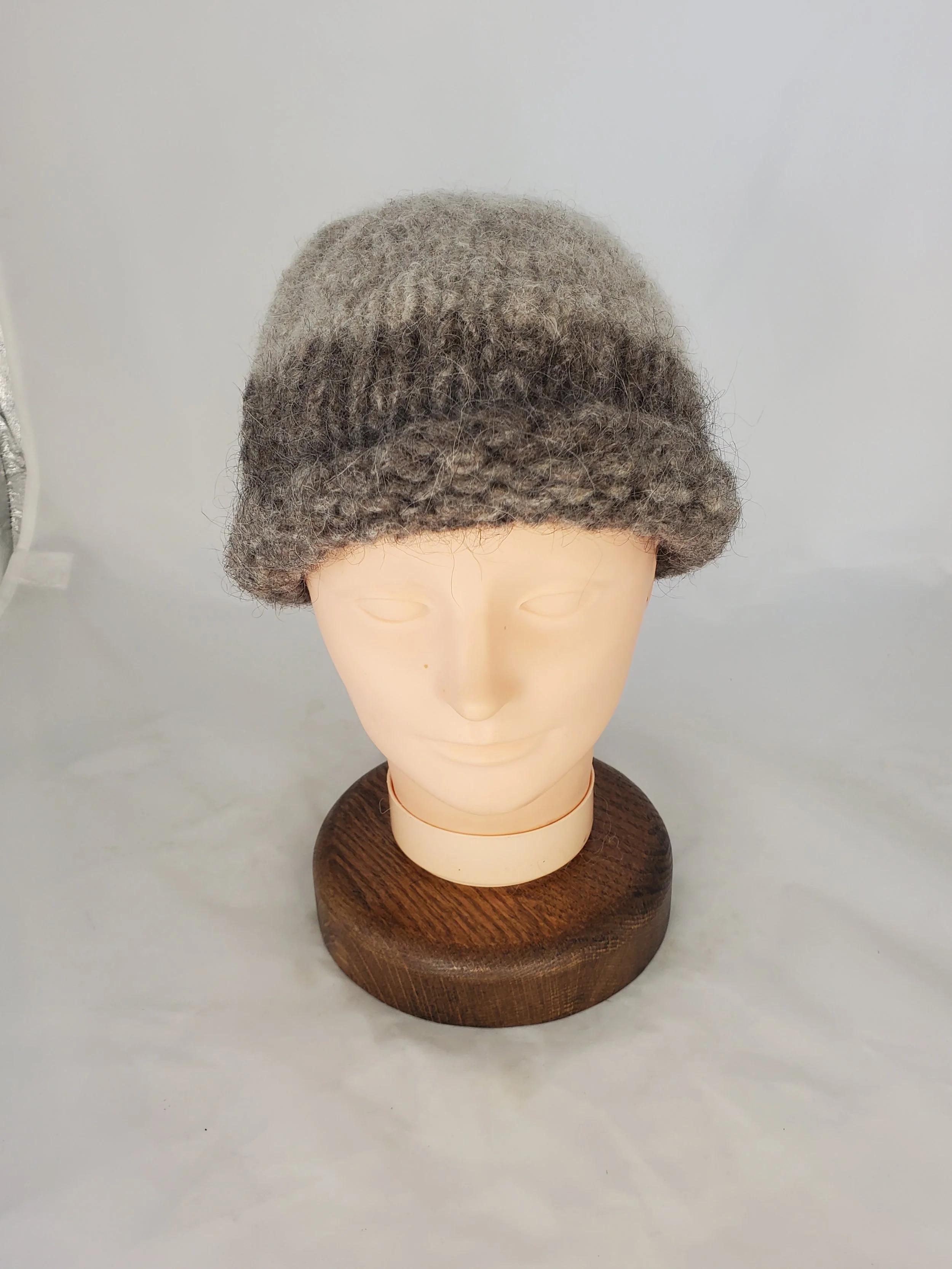 Artisan Crafted Wool Rolled Brim Hat