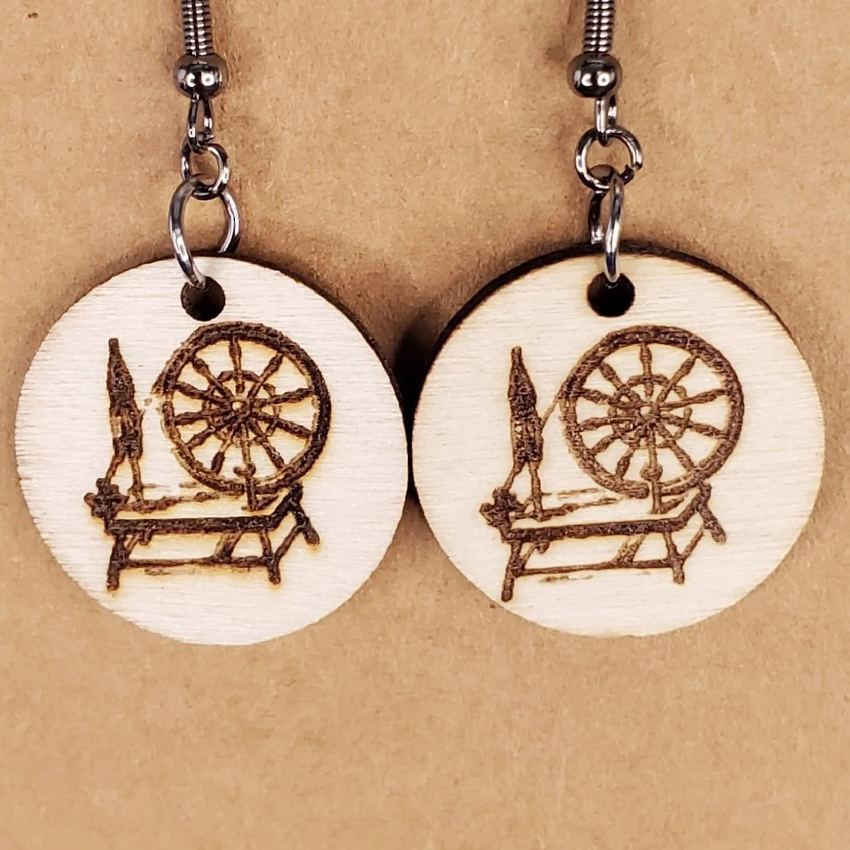 Spinning Wheel Earrings