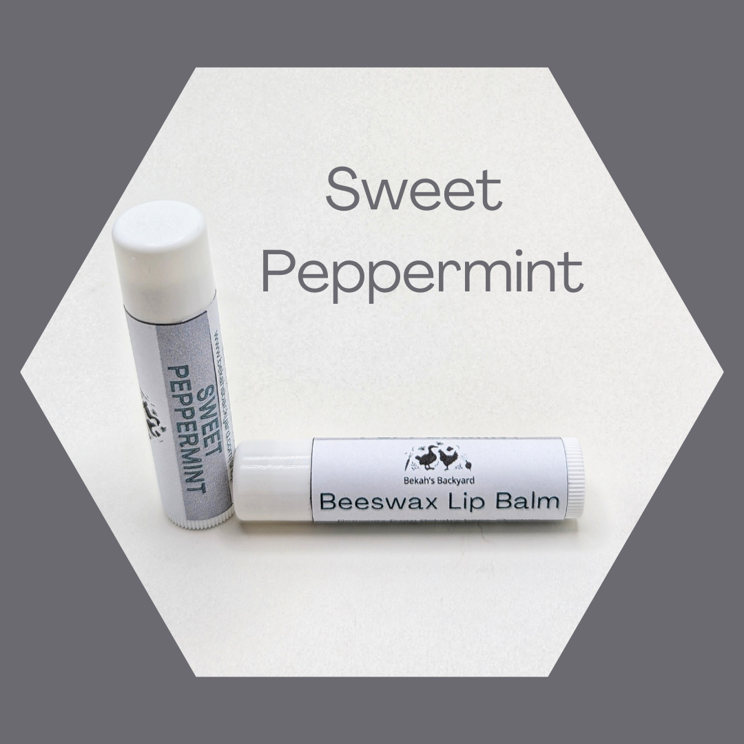 Peppermint Beeswax Lip Balm