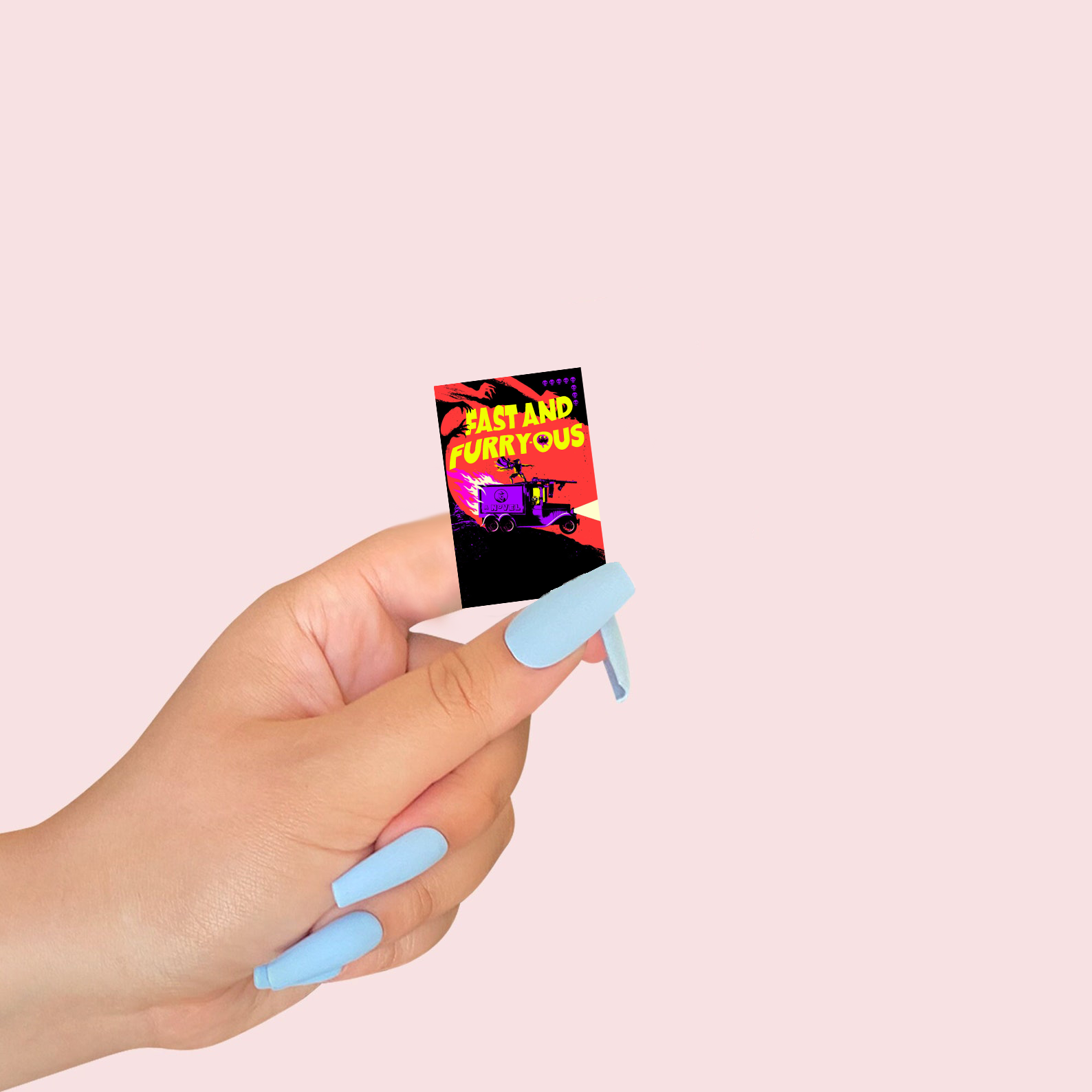 Fast and Furryous Crawler Sticker