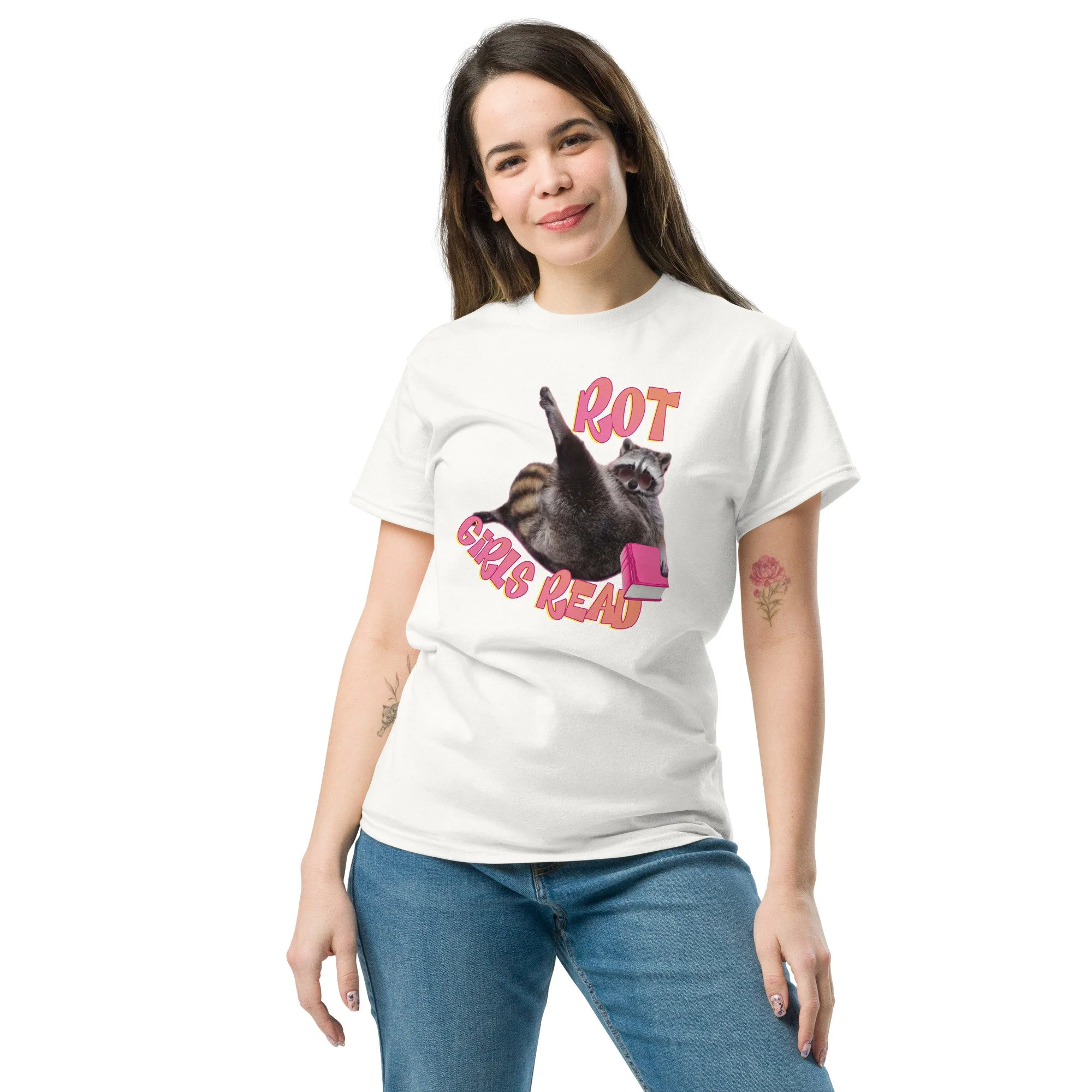 Rot Girls Read Unisex Fit classic tee