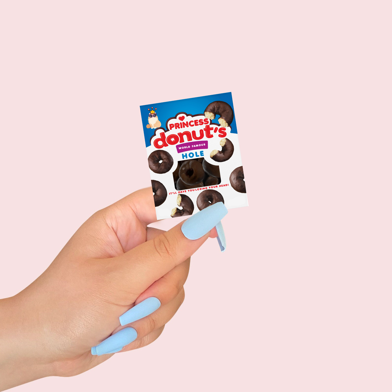 Donut Hole Crawler Sticker