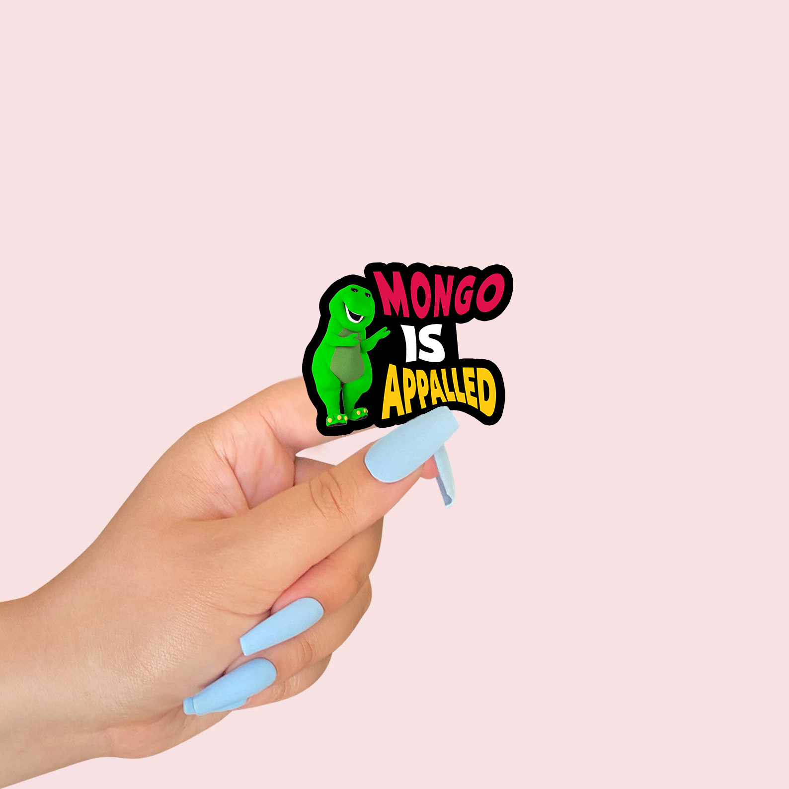 Mongo is Appalled Crawler Sticker