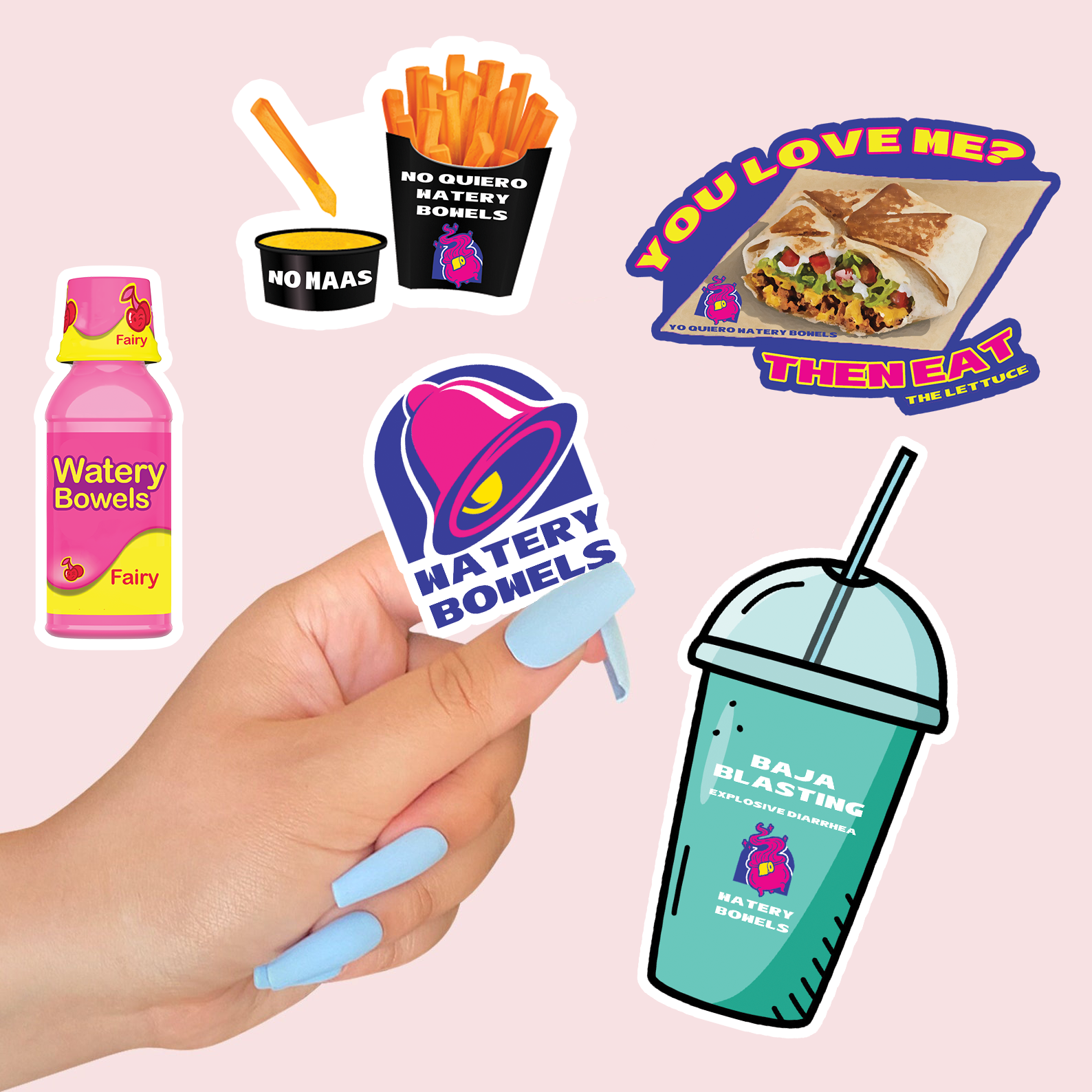 Cyclosporiamaas Sticker Set