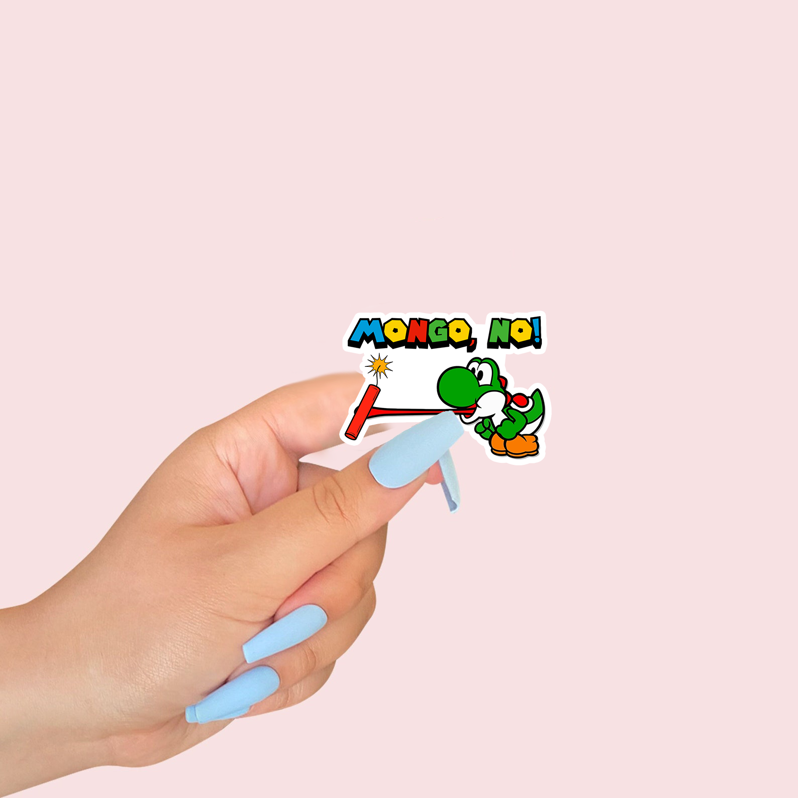 Mongo No! Crawler Sticker