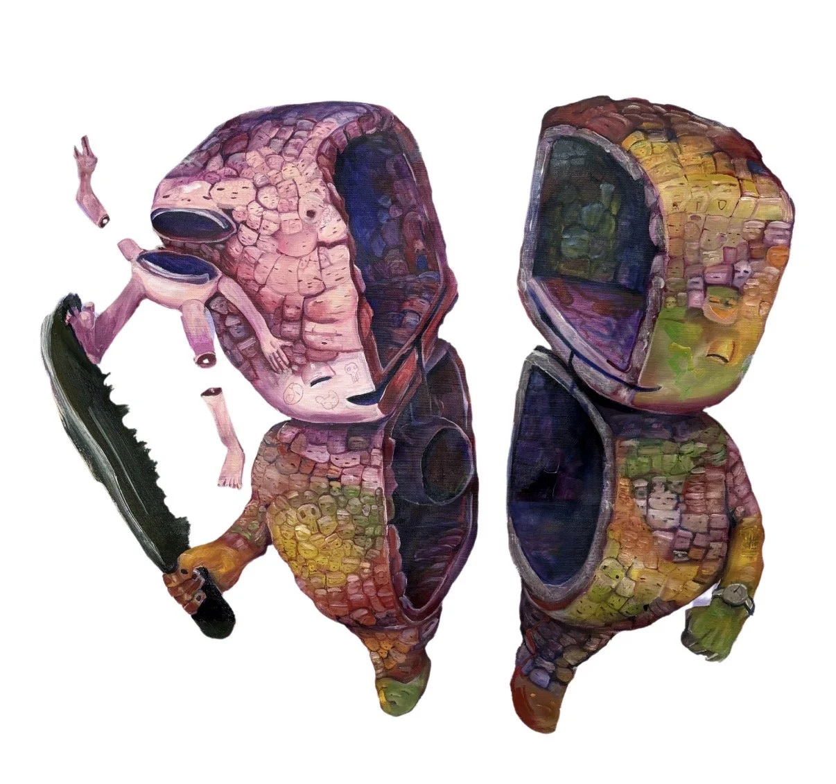  Machete Accident
 
 
Price: $650
 
27" x 23"