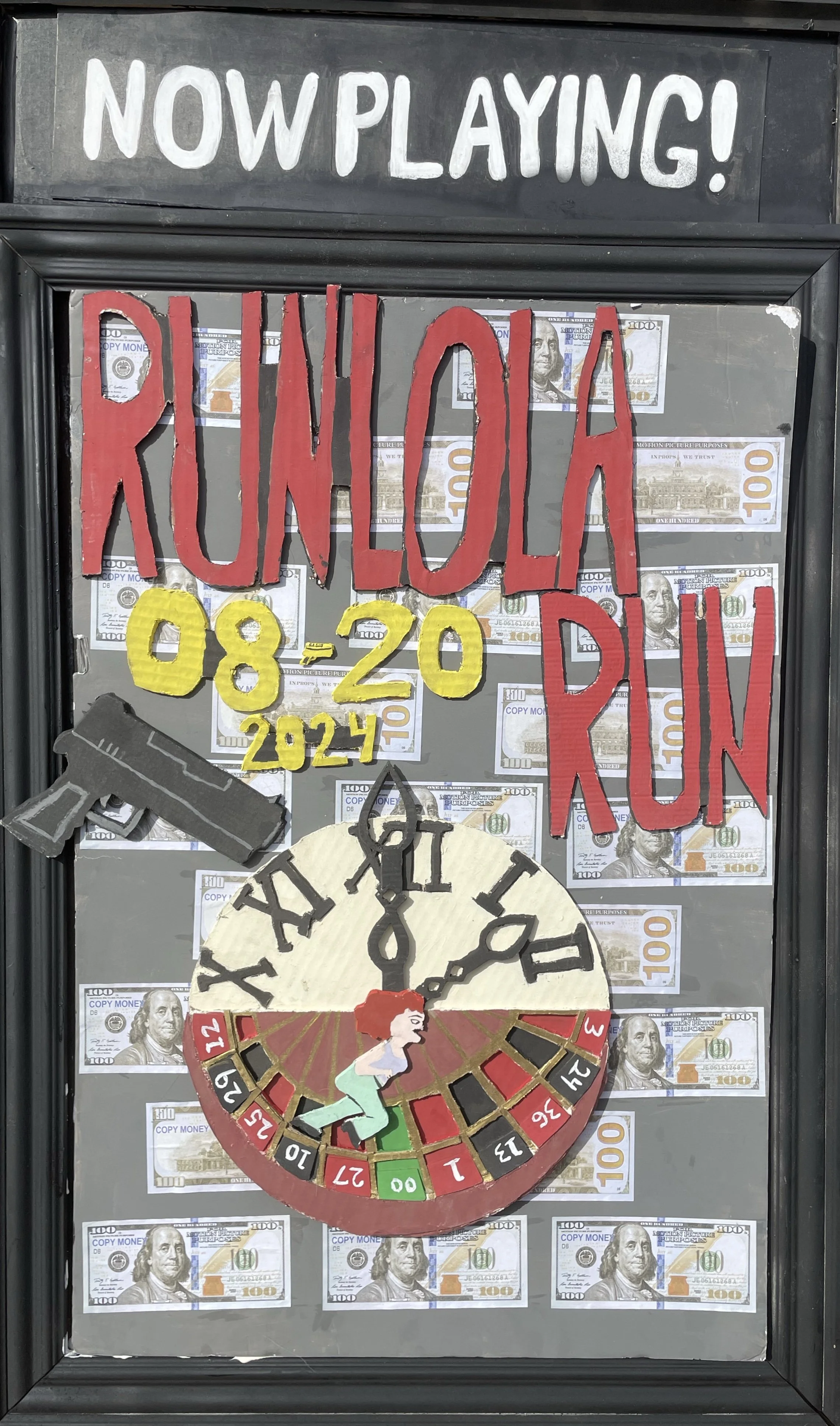  
"Run Lola Run"
 
 
Artist: 
Ashley Stearns
 
 
Price: $285
 
28" x 14"
