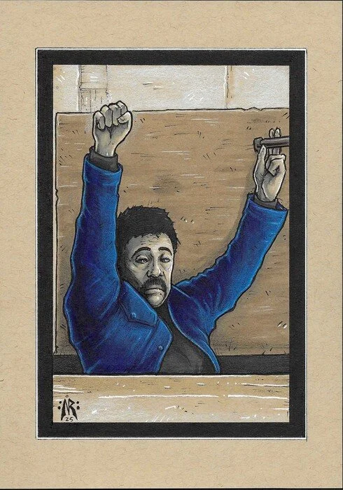  
"Viva la Revolution"
 
 
Artist: 
Nate Russell
 
 
Price: $100
 
8.27" x 5.83"