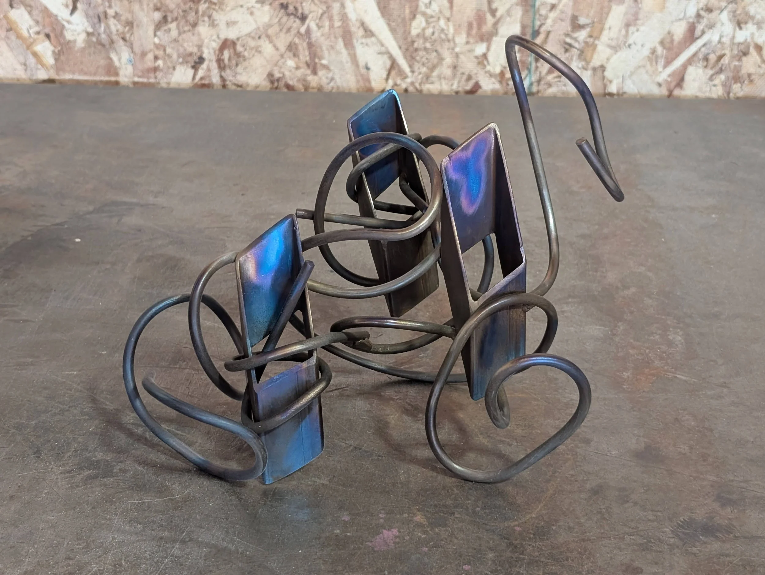  
"Control Deconstructed"
 
 
Artist: 
Jared Olson
 
 
Price: $700
 
9" x 12" x 10"