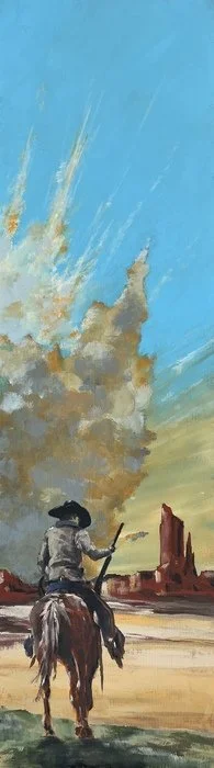  
"Rufus Hunt"
 
 
Artist: 
Aaron Lade
 
 
Price: $1,200
 
24" x 8"