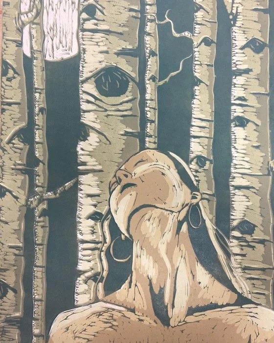  Among the Trees
 
 
Artist: 
Lauren Wholey
 
 
Price: $100
 
36" x 12"