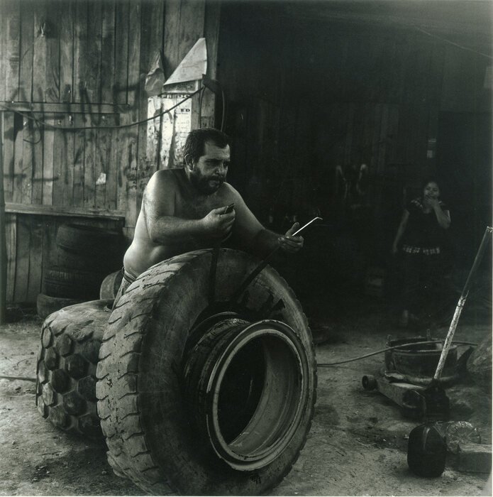  Tire Man
 
 
Photographer: 
Juan Laden
 
 
Price: $500
 
Giclée Print