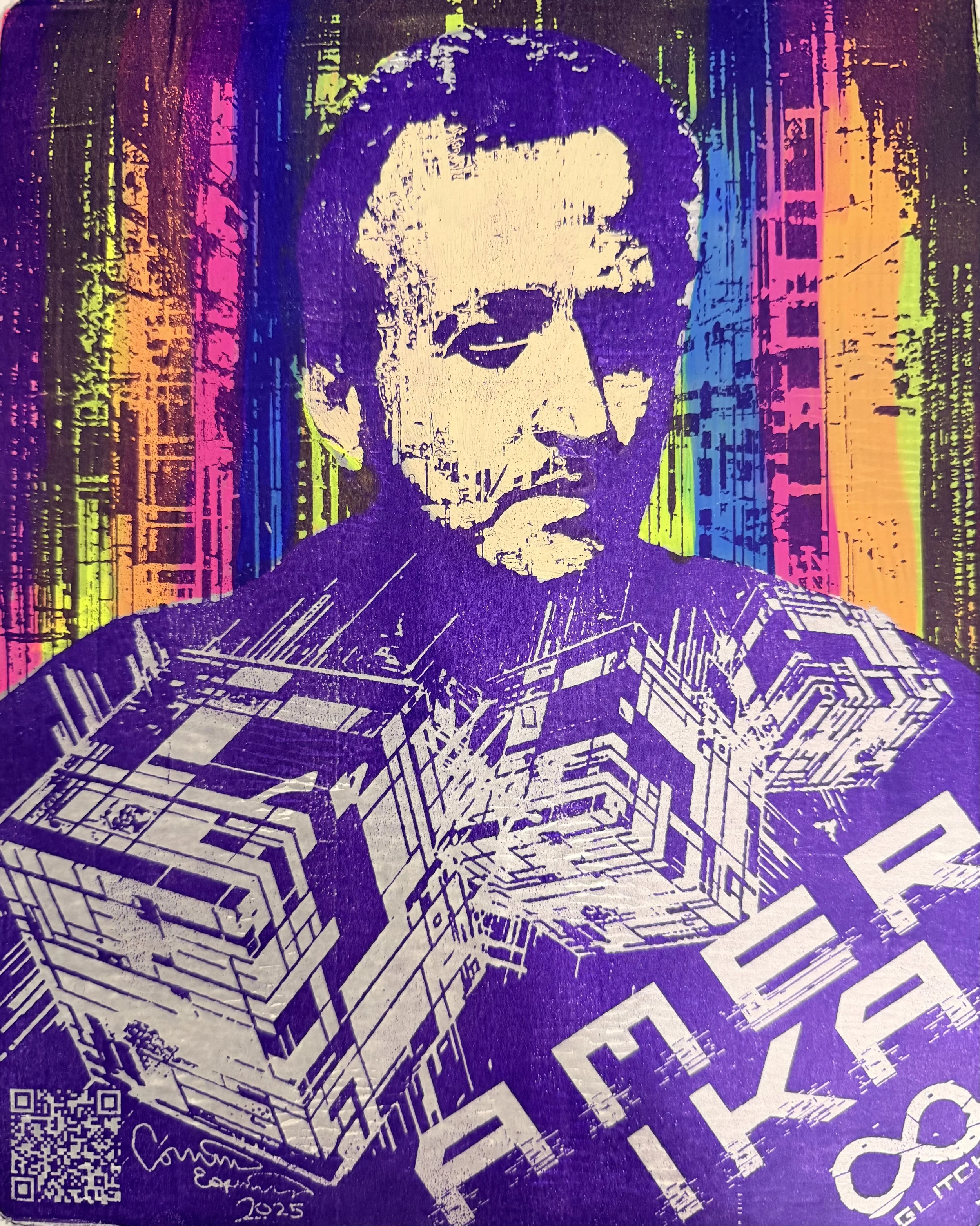  Ascension (Amerika ∞ Glitch)
 
 
Price: $400
 
12" x 15"