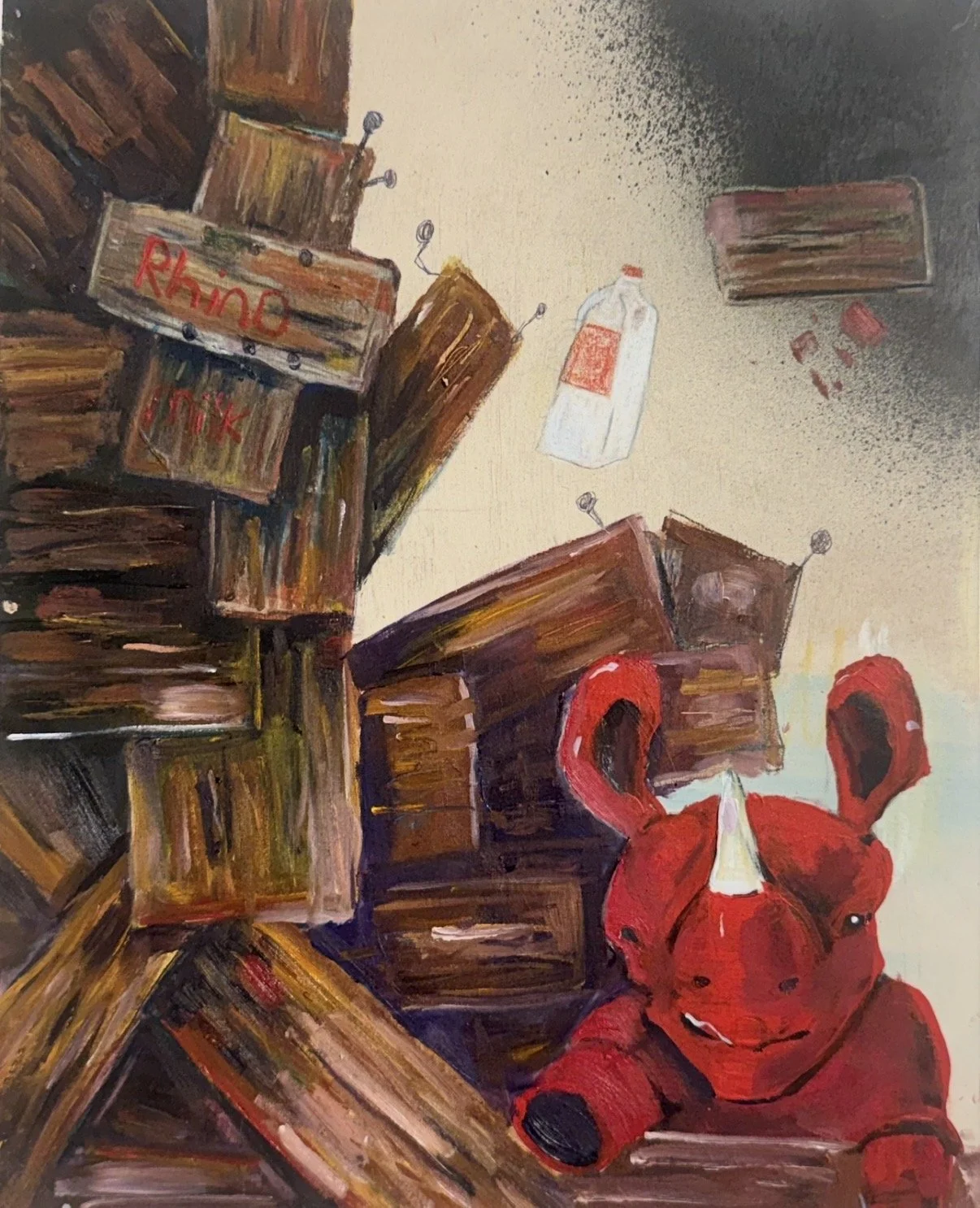  Rhino Farm ***SOLD!***
 
 
Price: $100
 
8" x 10"