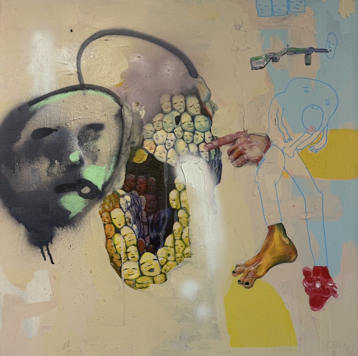  Sucking My Own D*ck Because My Arms Are Too Short And Can't Reach
 
 
Price: $485
 
24" x 24"