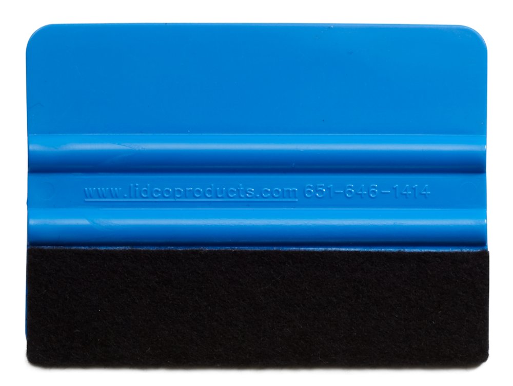 LUXIA Vinyl Squeegee in Blue with Felt edge – craftercuts