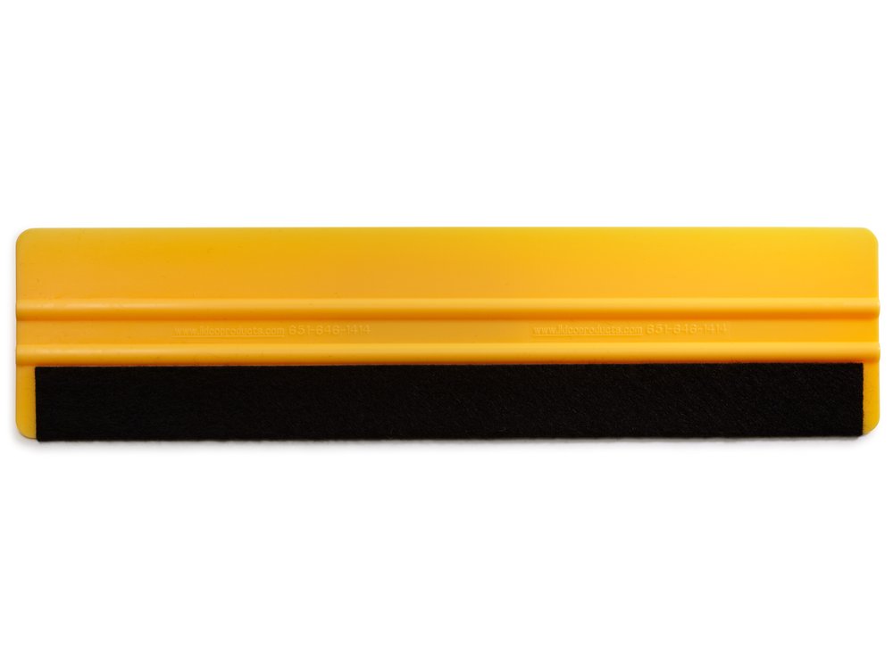 squeegees and other tools - Plastic squeegee with felt edge - PREMIUM from  Secabo