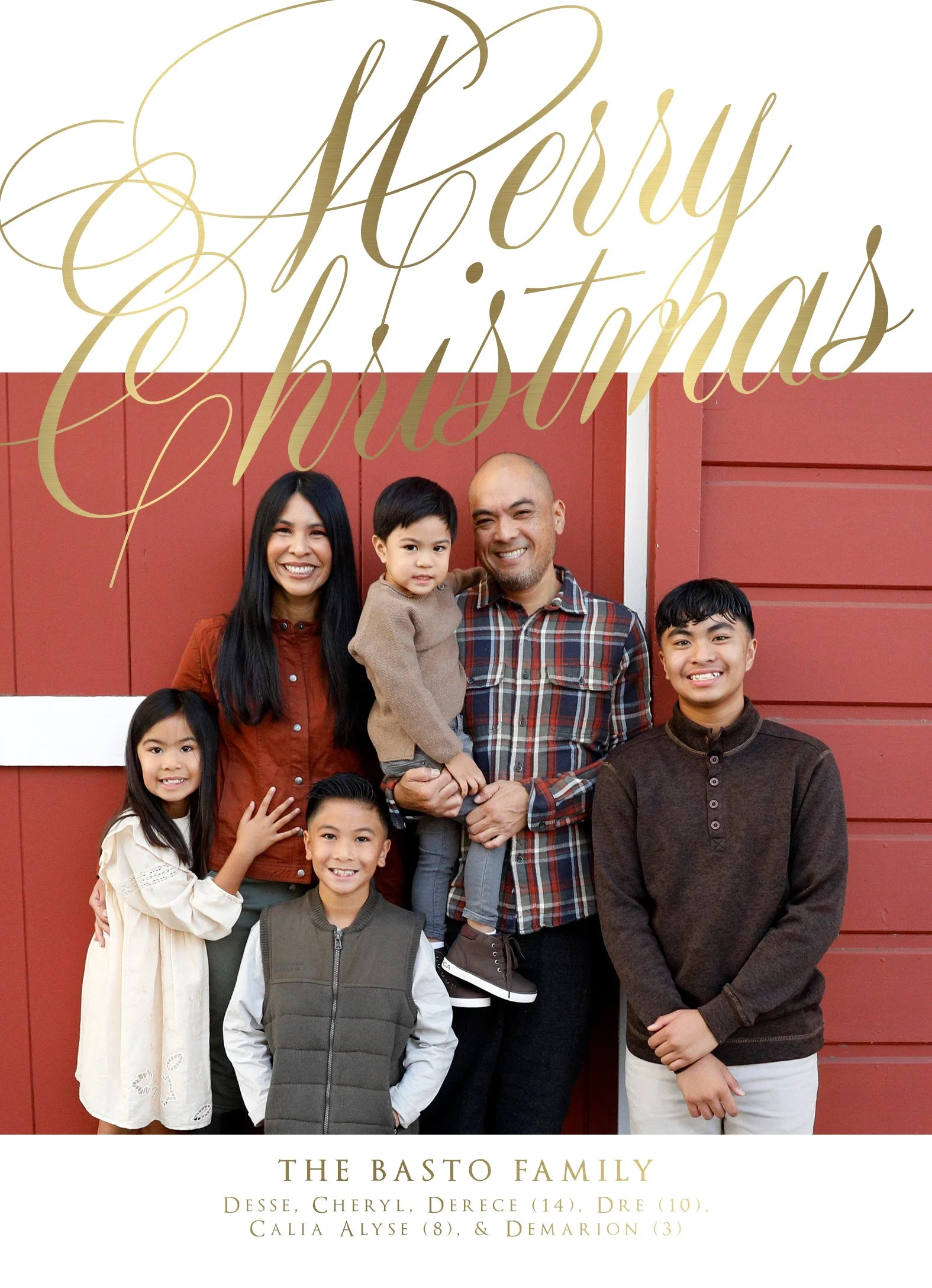 Elegant Xmas (double sided)