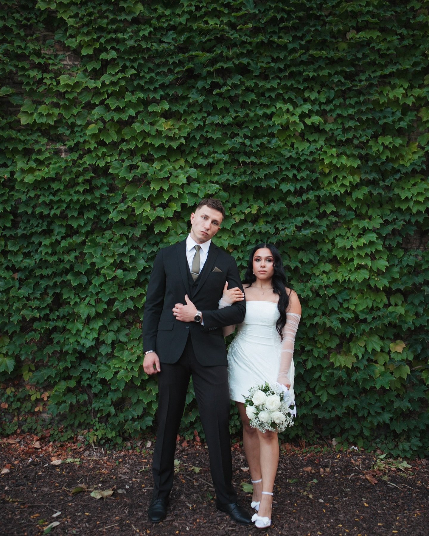the sweetest October wedding for Bri &amp; Mikey. I finally got around to posting these. A perfect, nostalgic, and beautiful wedding day. It was such an honor to photograph their love!! 

#chicagoweddingphotographer #chicagoelopementphotographer #chi